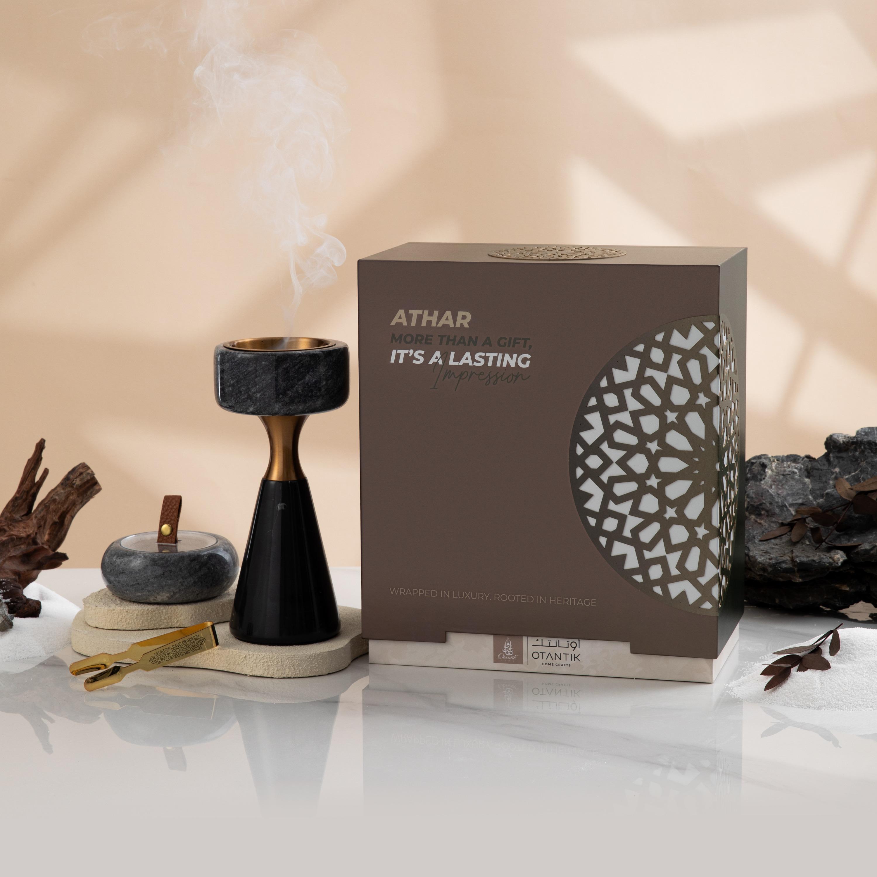 Elegant Marble Incense Burner Set-household-dining-shopbysolutions-ashtrays-image-12