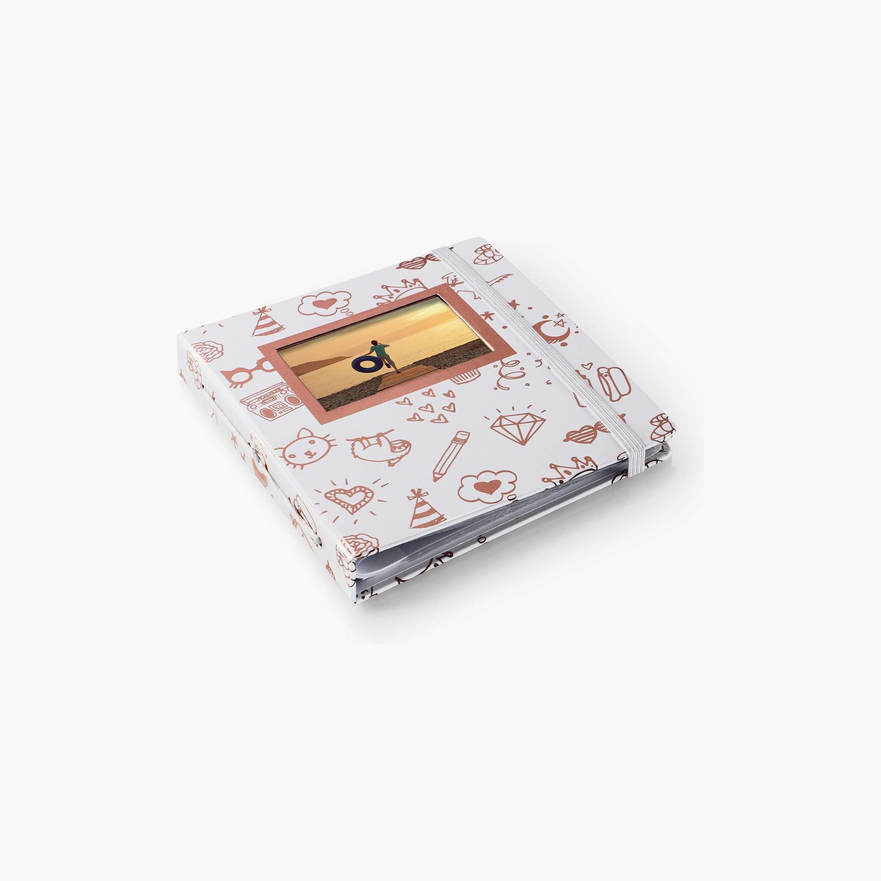 HP Sprocket Gold and White Photo Album | 2HS31A-electronics-portabledevices-image-1