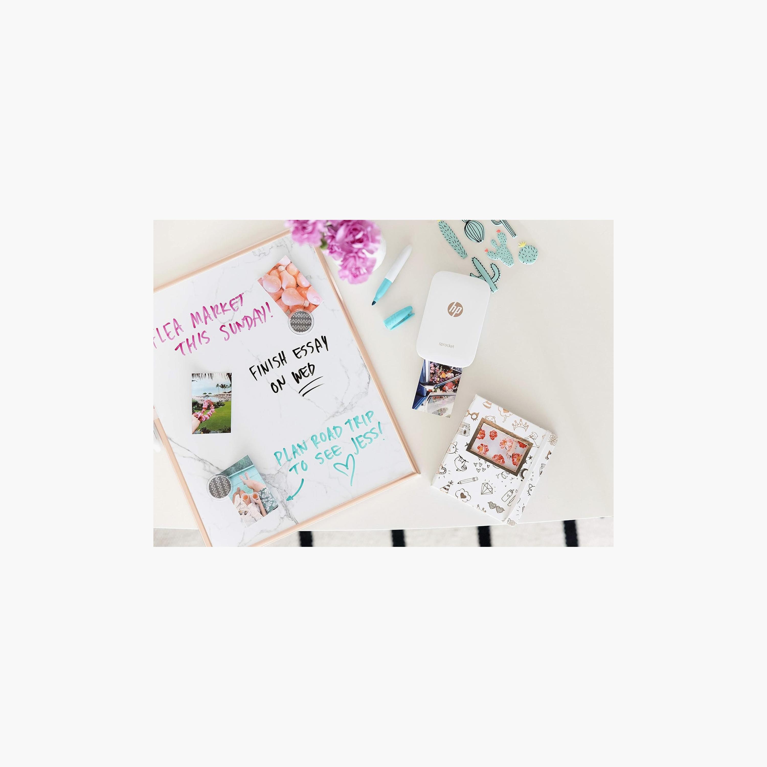 HP Sprocket Gold and White Photo Album | 2HS31A-electronics-portabledevices-image-3