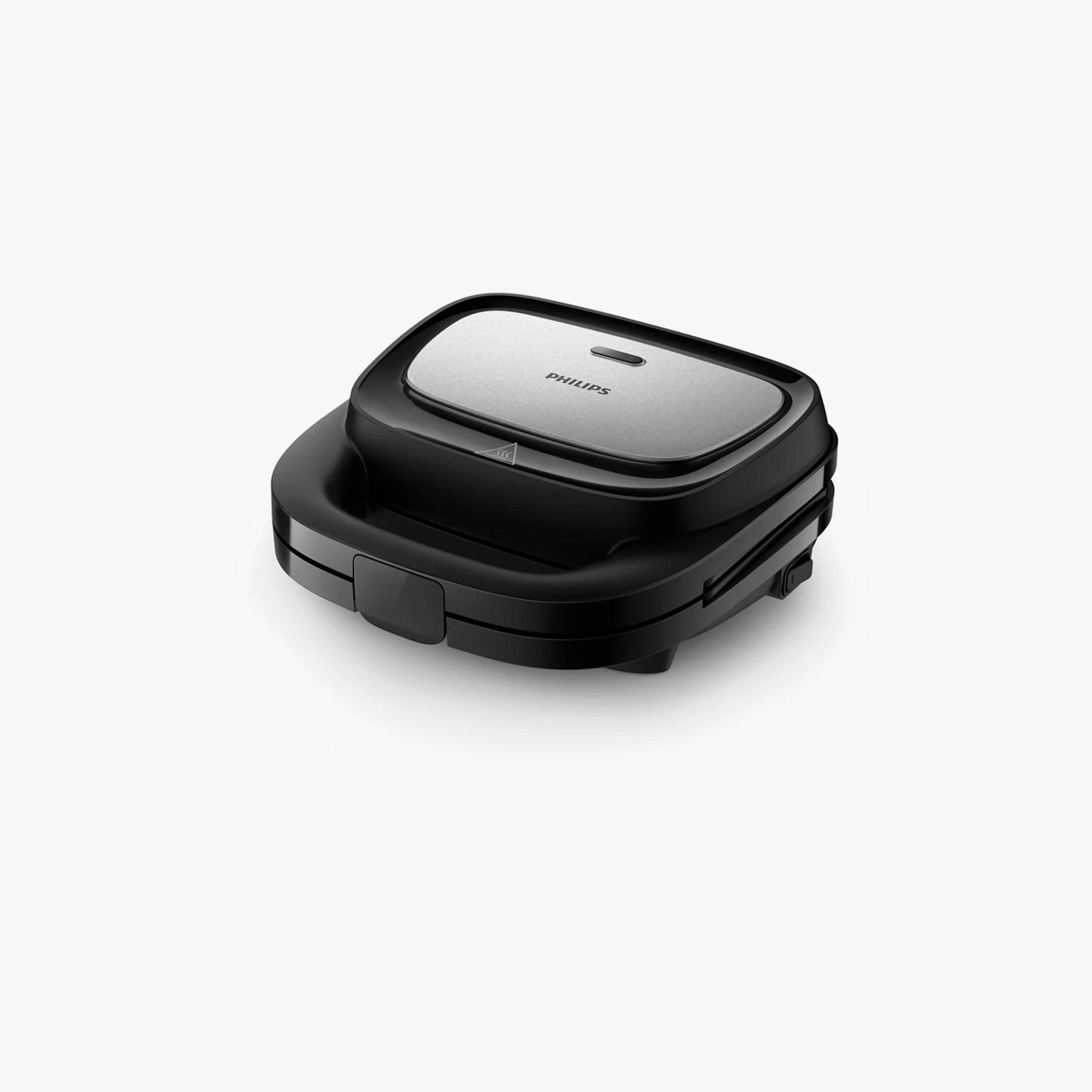 Philips 5000 Series Sandwich Maker, Black | HD2350/80-household-appliances-kitchenappliances-toasters-image-1