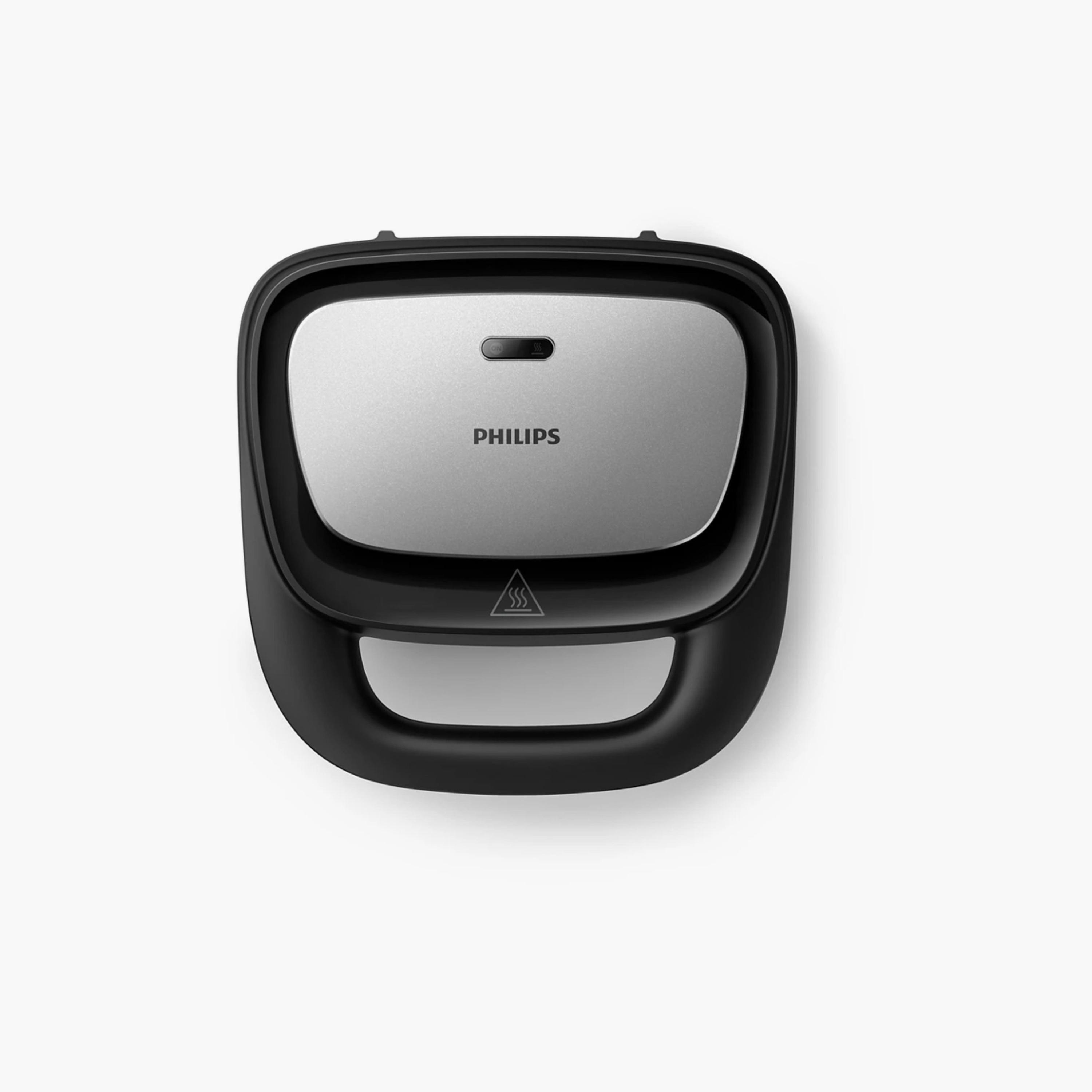Philips 5000 Series Sandwich Maker, Black | HD2350/80-household-appliances-kitchenappliances-toasters-image-3