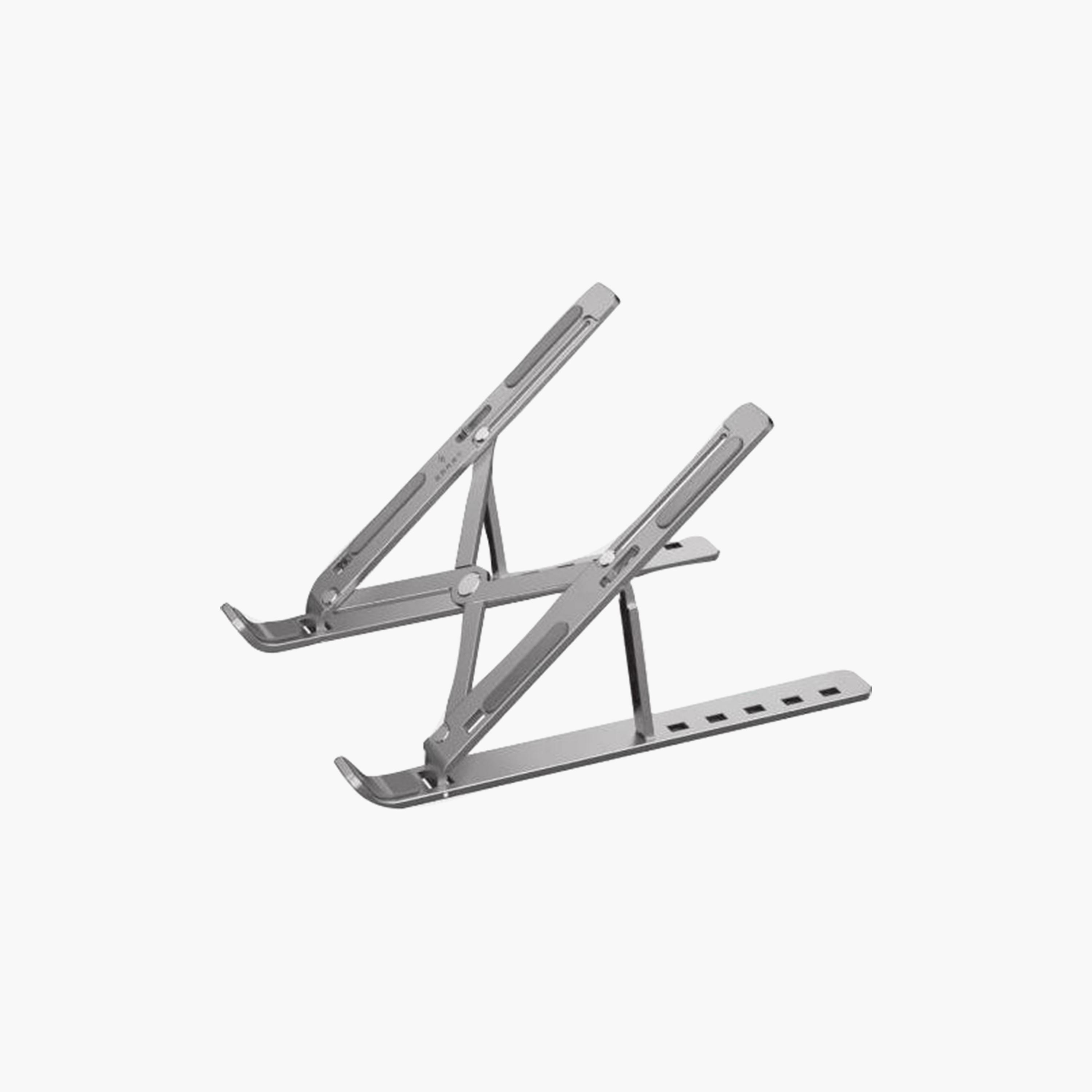 Smartix Flexi Laptop Stand Metal Gray | SLPFST-electronics-accessories-computeraccesories-image-1