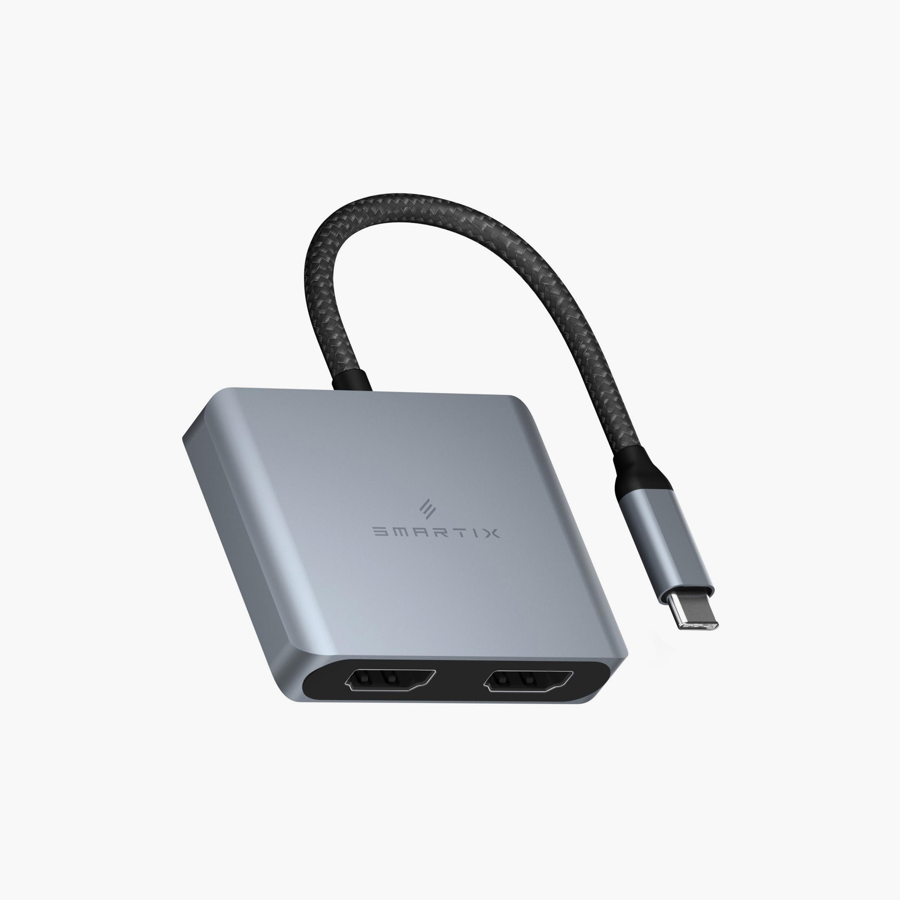 Smartix Premium Dual HDMI Hub with Cable | SMHBC2N-electronics-accessories-computeraccesories-image-3