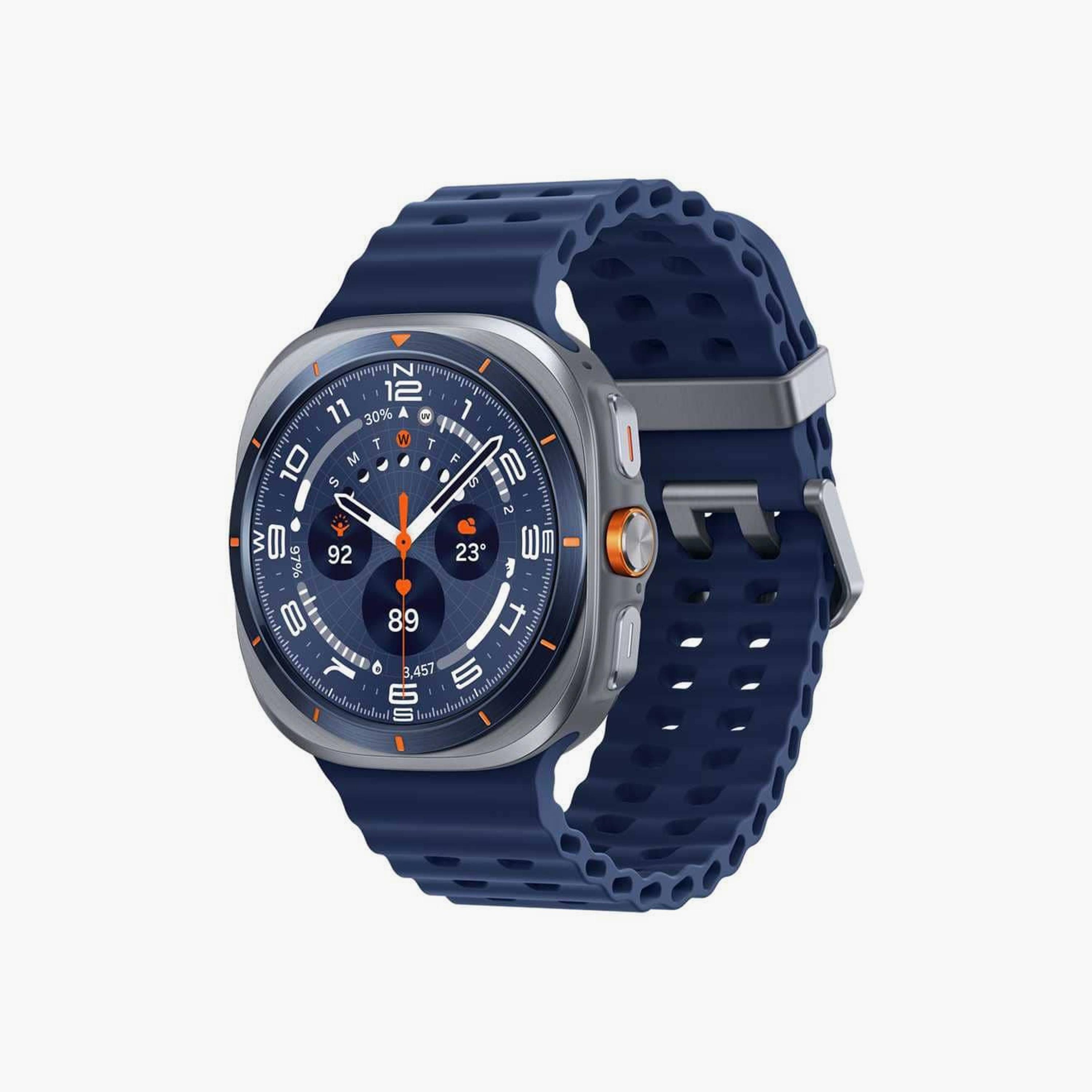 Samsung Galaxy Watch Ultra 2025 (LTE, 47mm) Titanium Blue | EP-L4020NBEGWW-men-watchesandjewellery-watches-image-1