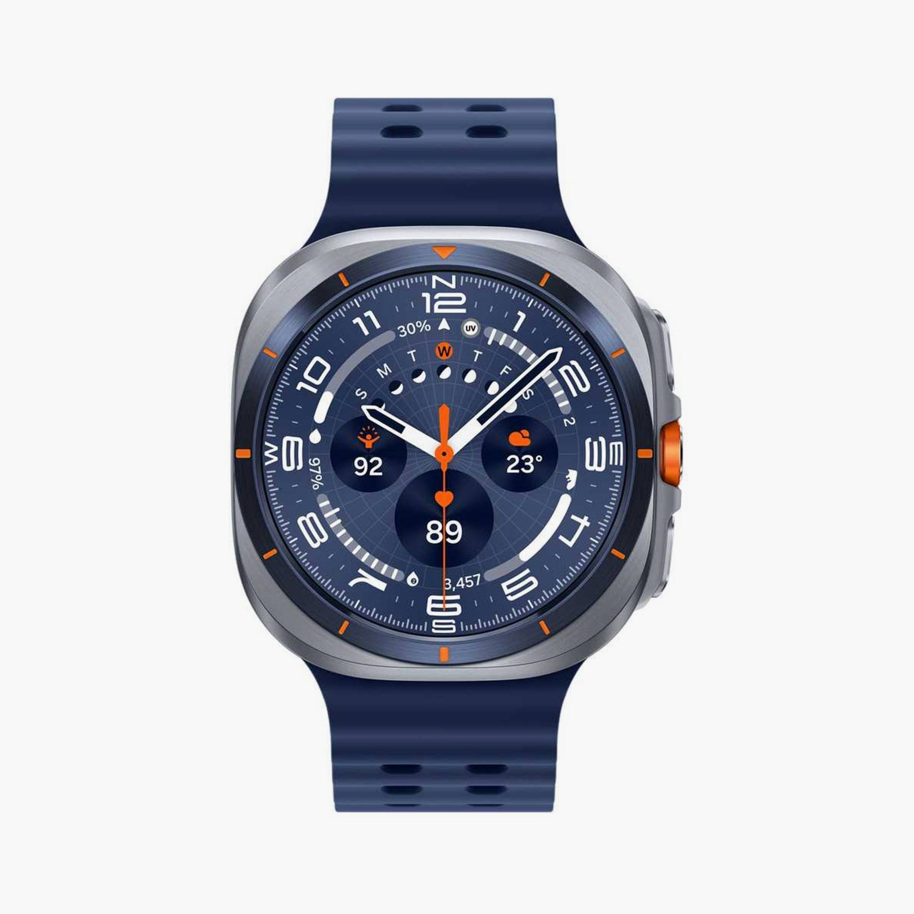 Samsung Galaxy Watch Ultra 2025 (LTE, 47mm) Titanium Blue | EP-L4020NBEGWW-men-watchesandjewellery-watches-image-2