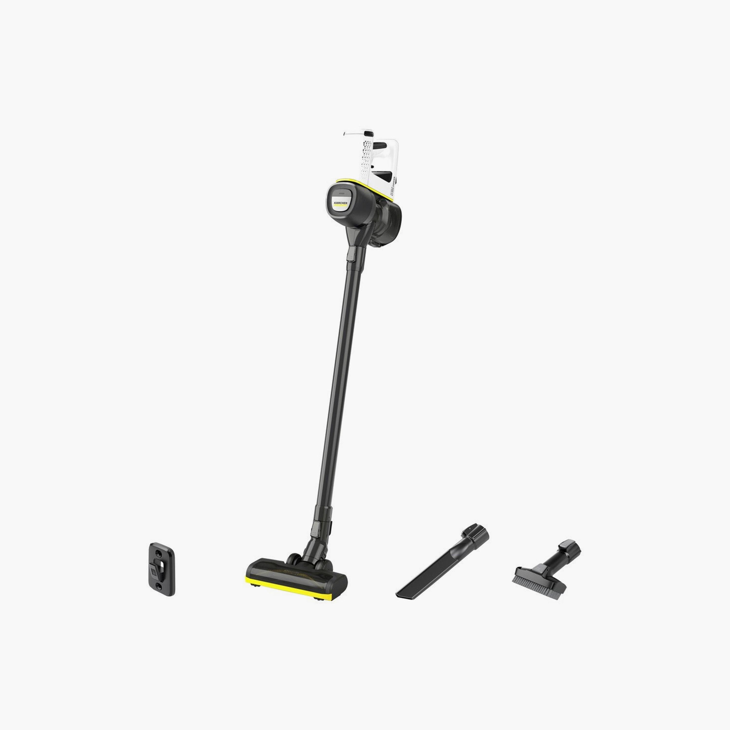 مكنسة كارشر اللاسلكية العمودية بدون كيس، 650 مل، لون أسود | VC 4 CL-household-appliances-homeappliances-vacuumcleaners-image-1