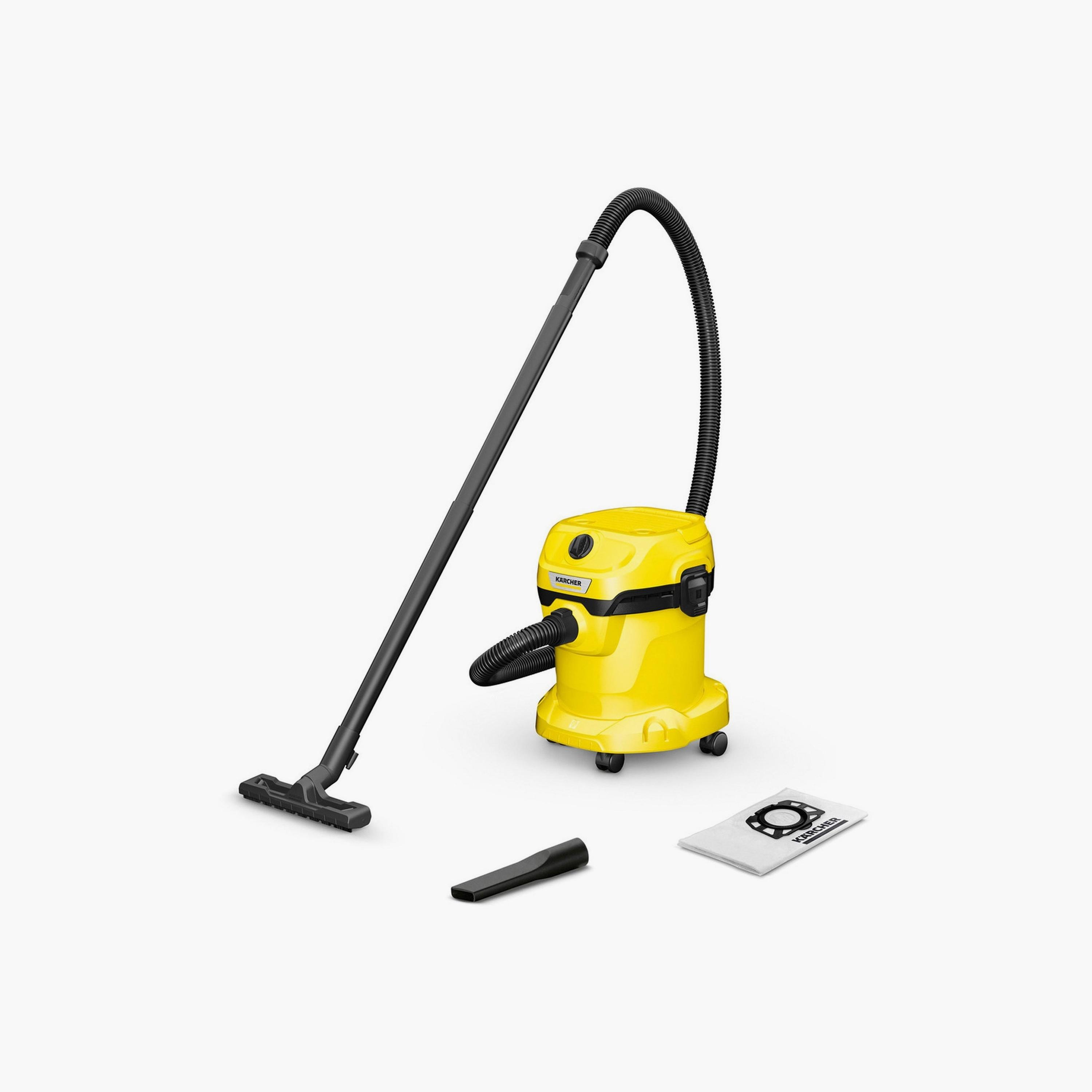 مكنسة كارشر متعددة الأغراض للتنظيف الجاف والرطب، 12 لترًا، 1000 واط، V-12418C | WD 2 PLUS-household-appliances-homeappliances-vacuumcleaners-image-1