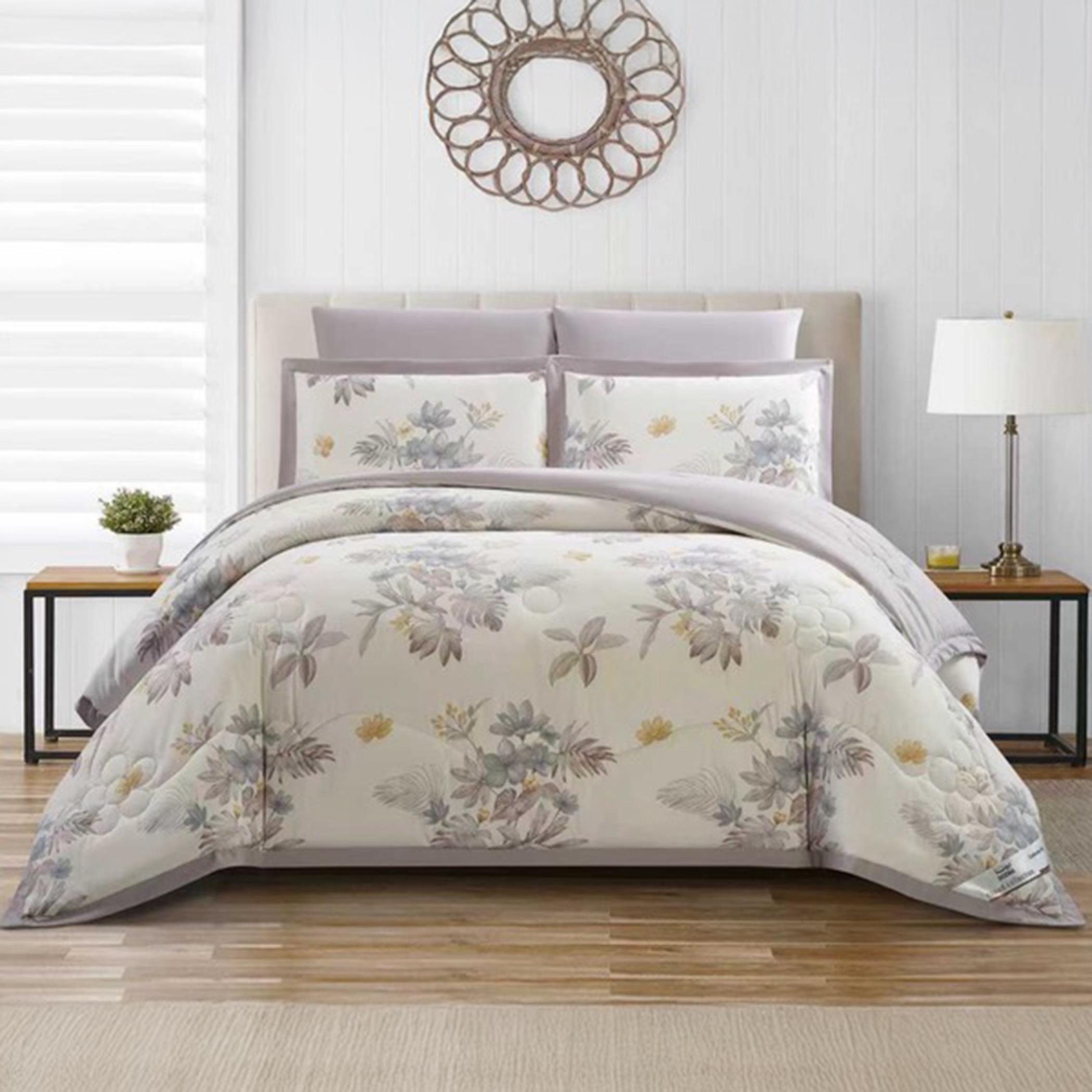 Reversible Floral King Comforter Set-household-bedding-comfortersandbedspreads-comforters-image-13