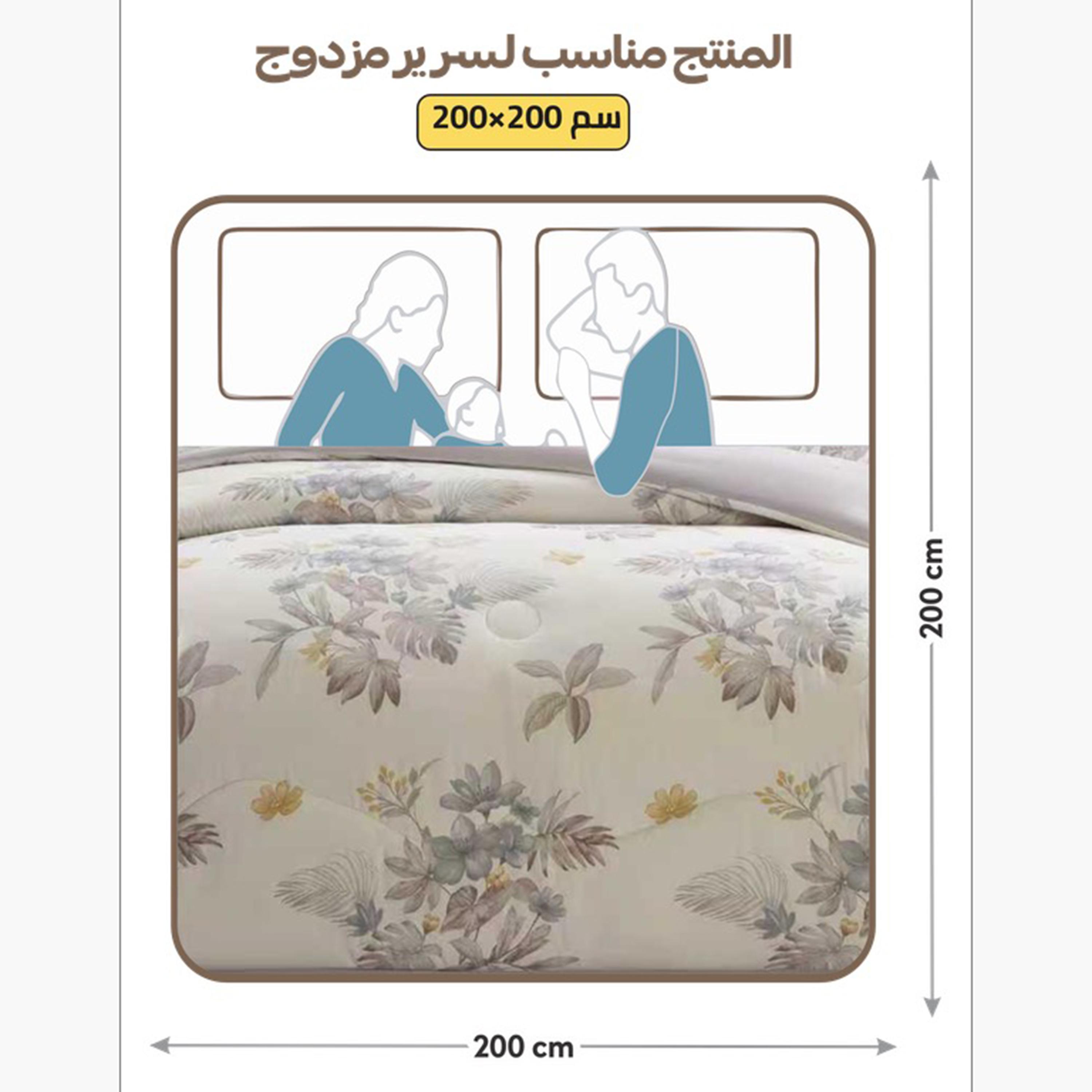 Reversible Floral King Comforter Set-household-bedding-comfortersandbedspreads-comforters-image-15