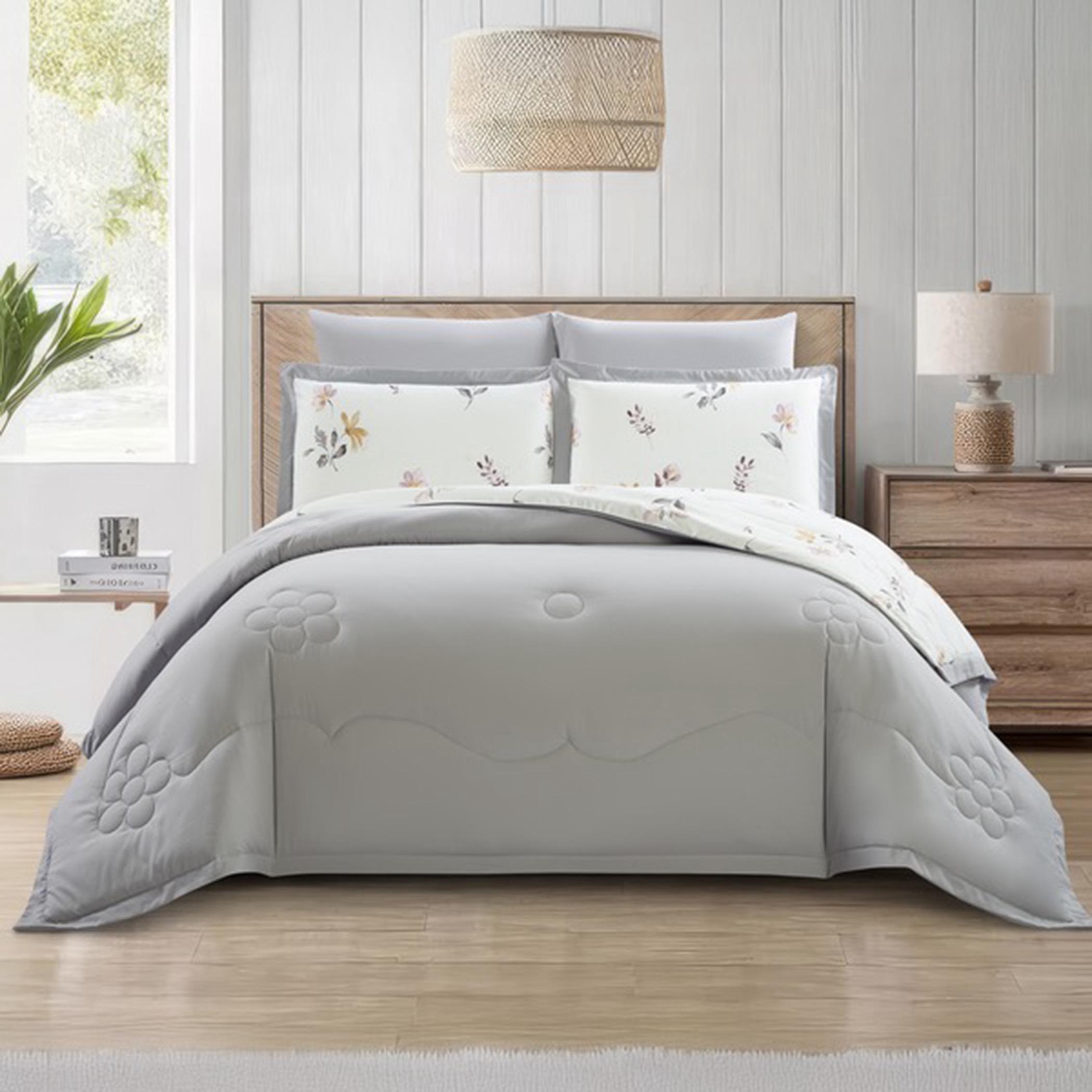 Reversible Floral King Comforter Set-household-bedding-comfortersandbedspreads-comforters-image-20