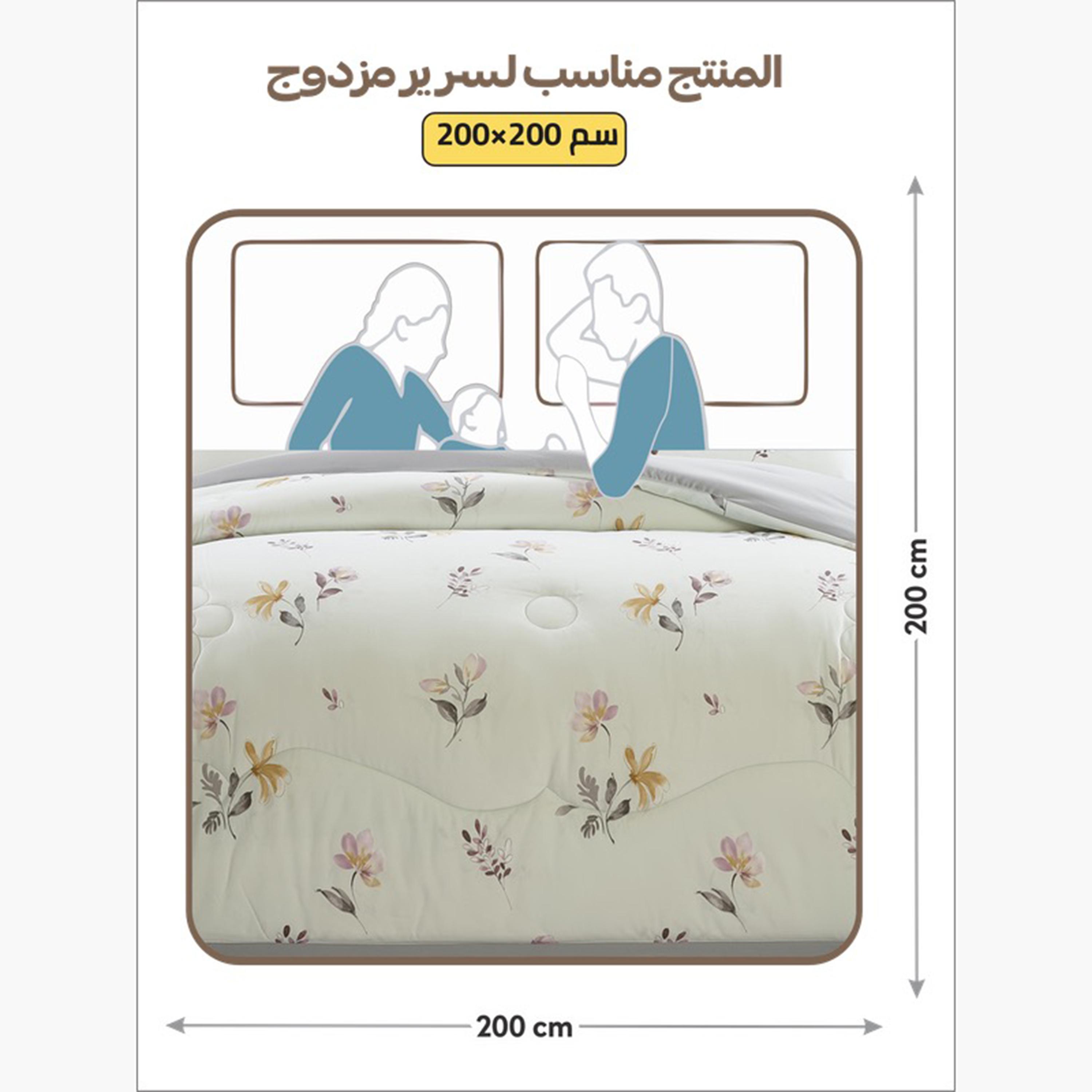 Reversible Floral King Comforter Set-household-bedding-comfortersandbedspreads-comforters-image-21
