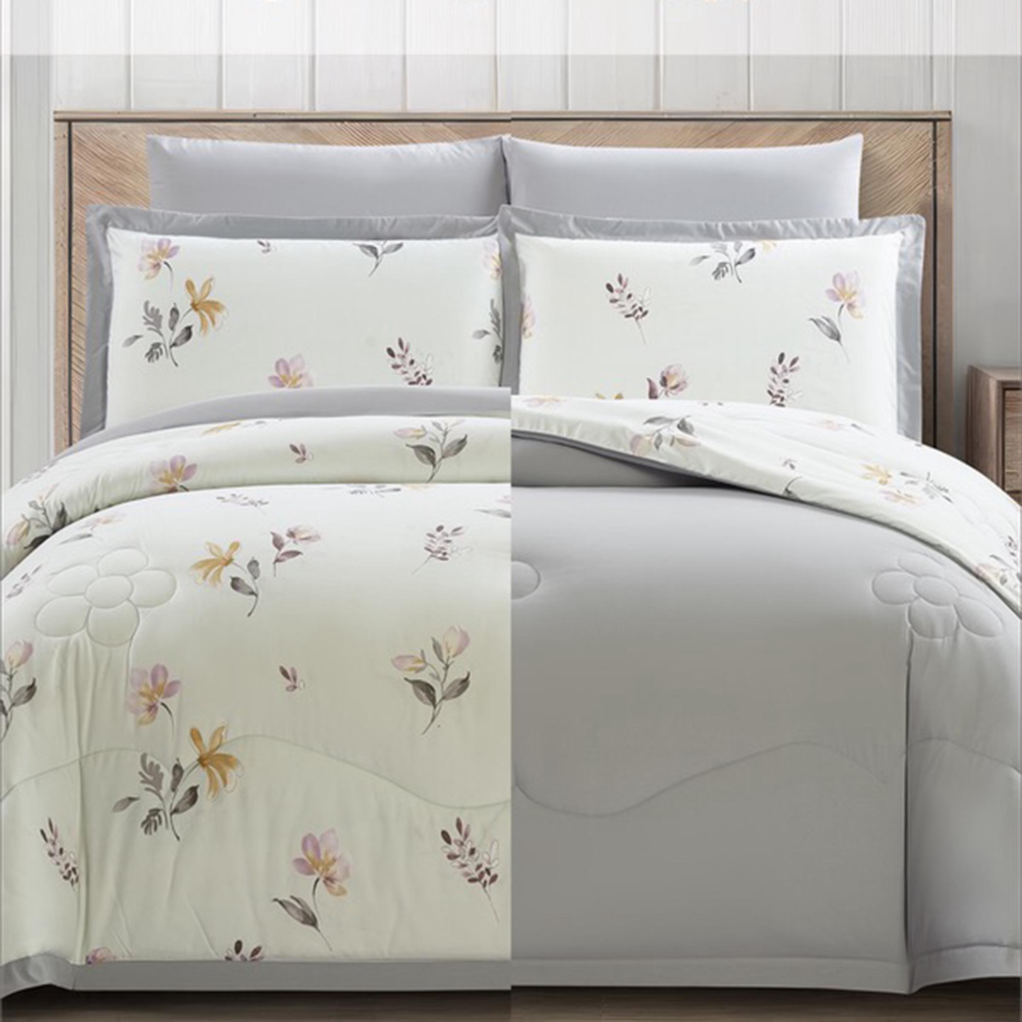 Reversible Floral King Comforter Set-household-bedding-comfortersandbedspreads-comforters-image-24
