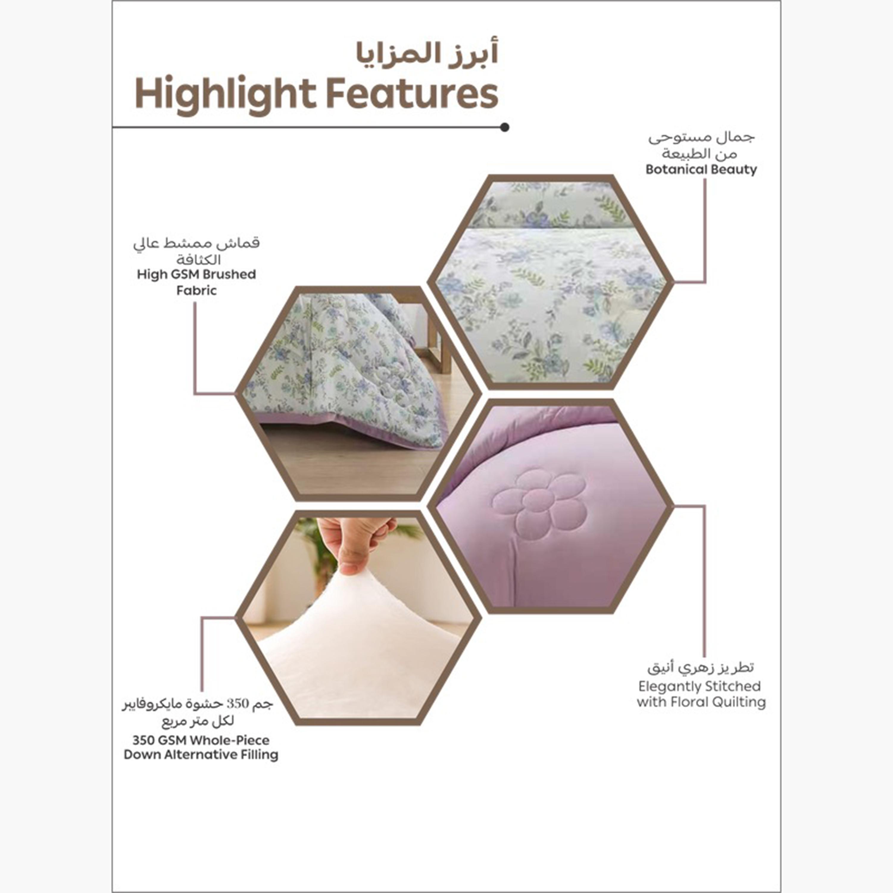 Reversible Floral King Comforter Set-household-bedding-comfortersandbedspreads-comforters-image-29