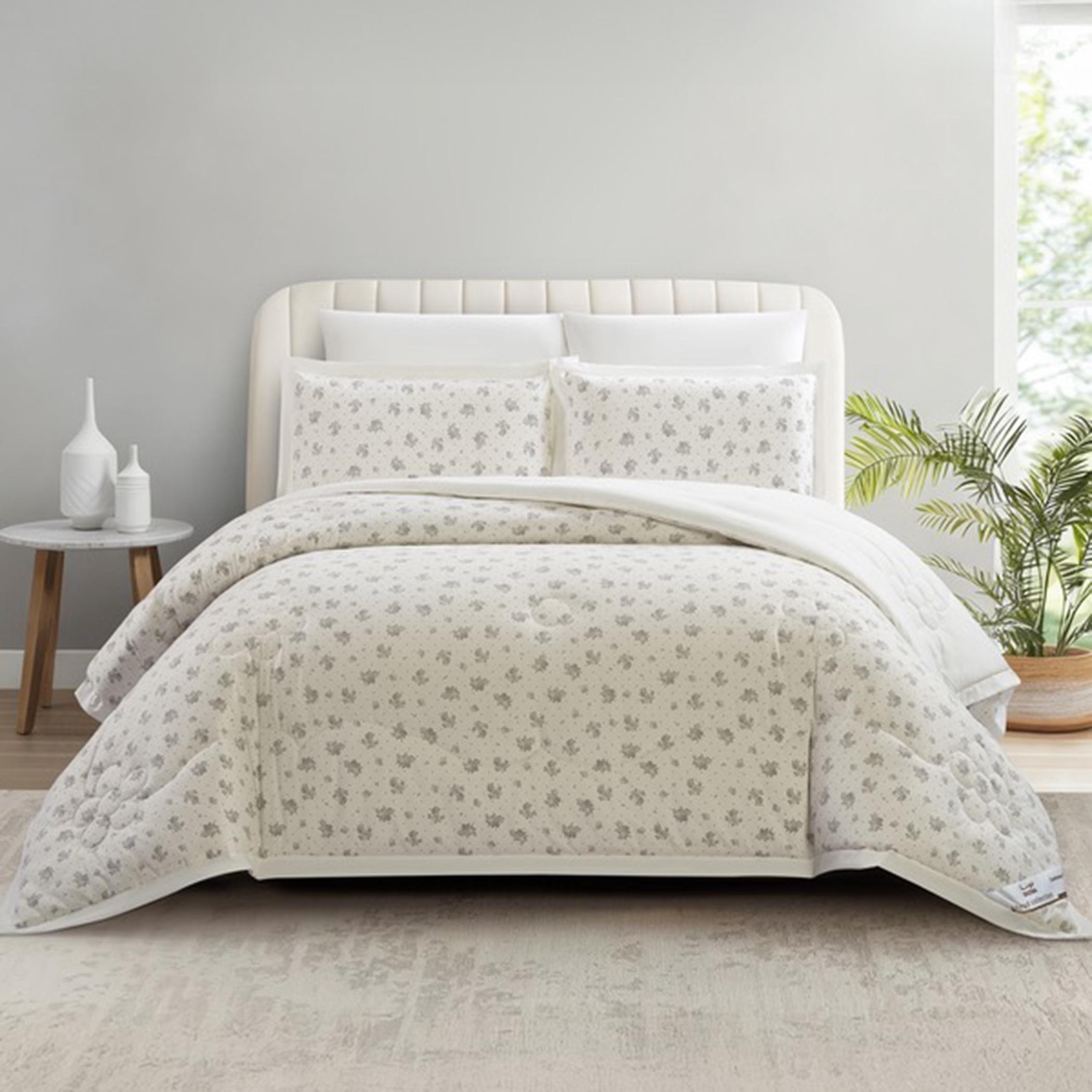 Reversible Floral King Comforter Set-household-bedding-comfortersandbedspreads-comforters-image-37