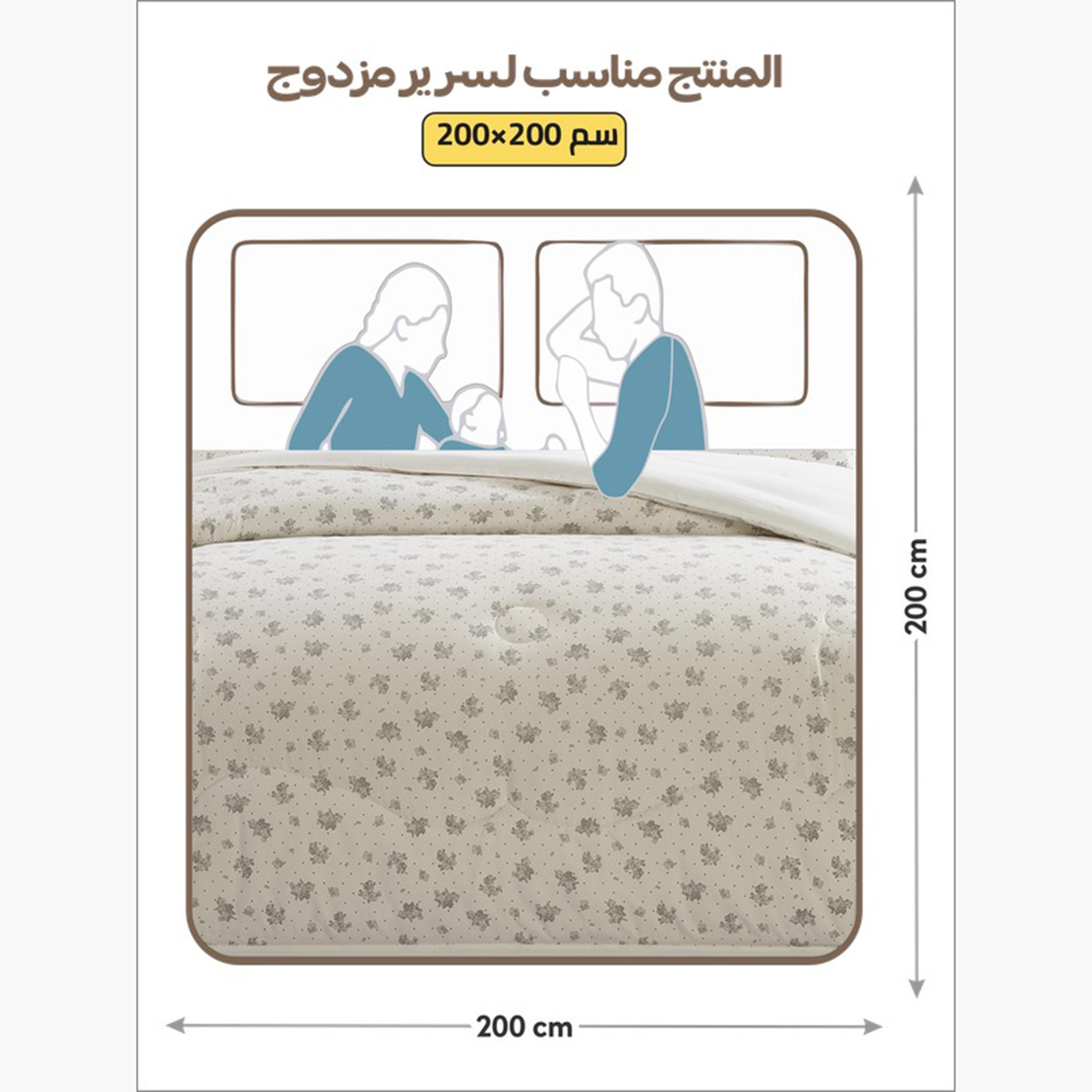 Reversible Floral King Comforter Set-household-bedding-comfortersandbedspreads-comforters-image-39
