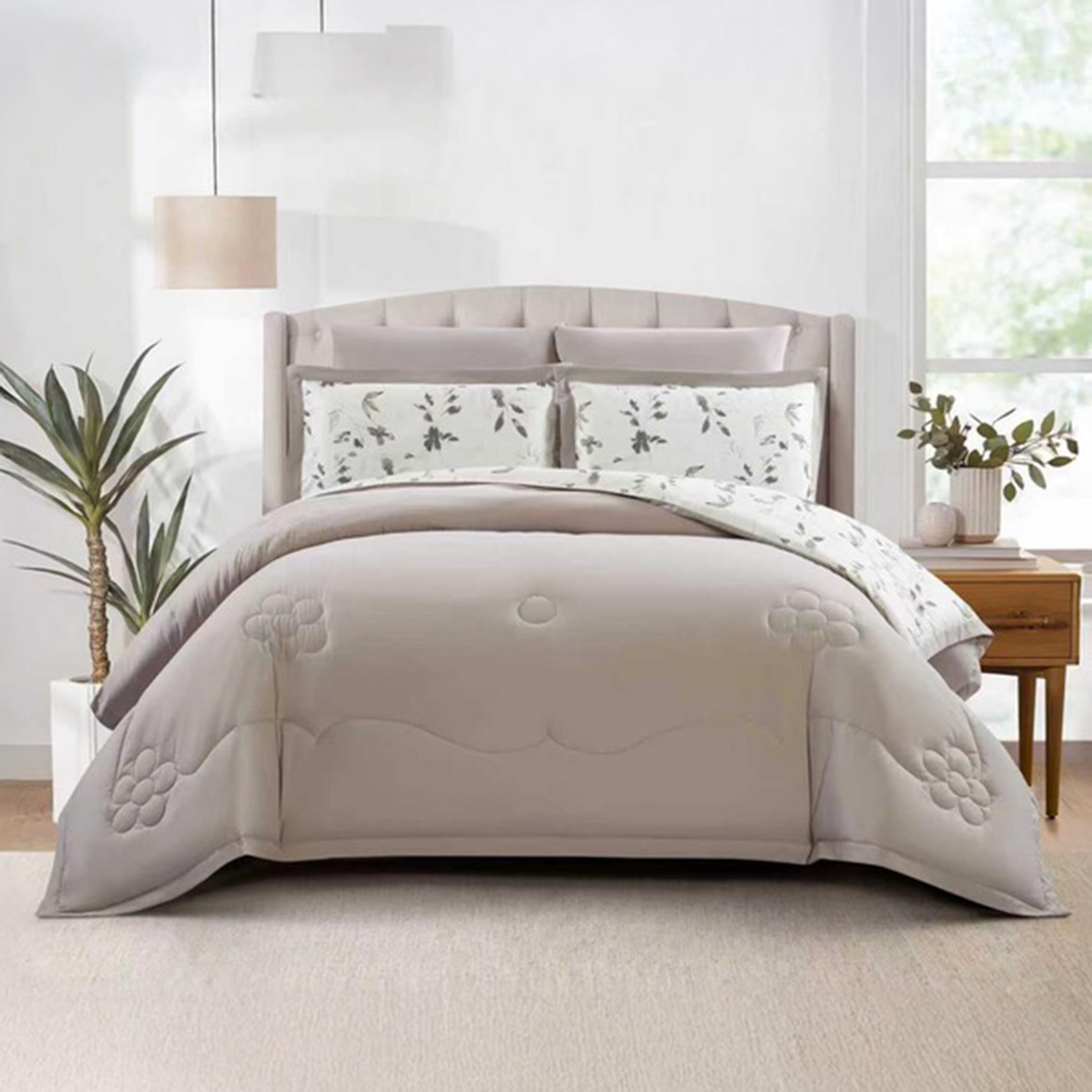 Reversible Floral King Comforter Set-household-bedding-comfortersandbedspreads-comforters-image-62