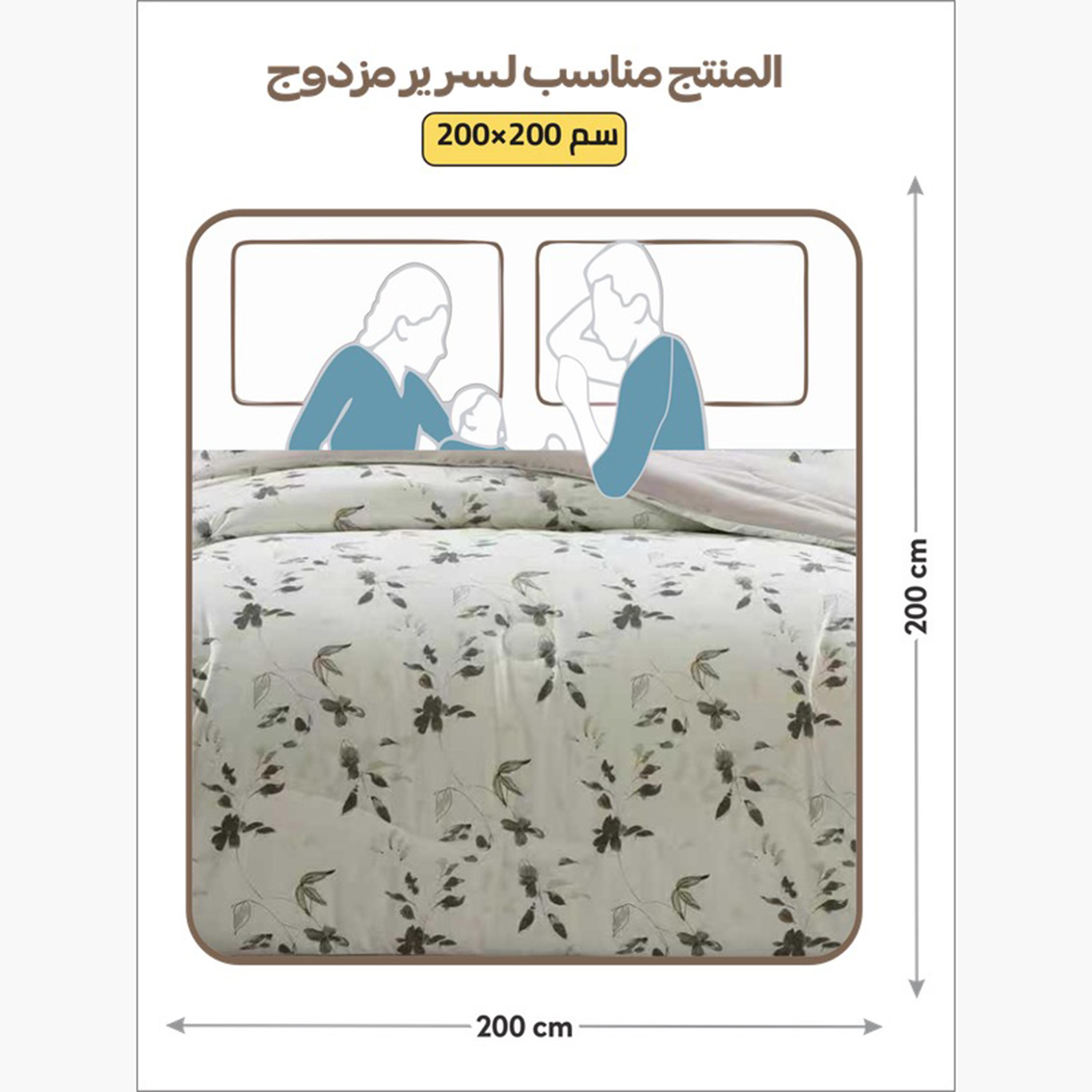 Reversible Floral King Comforter Set-household-bedding-comfortersandbedspreads-comforters-image-63