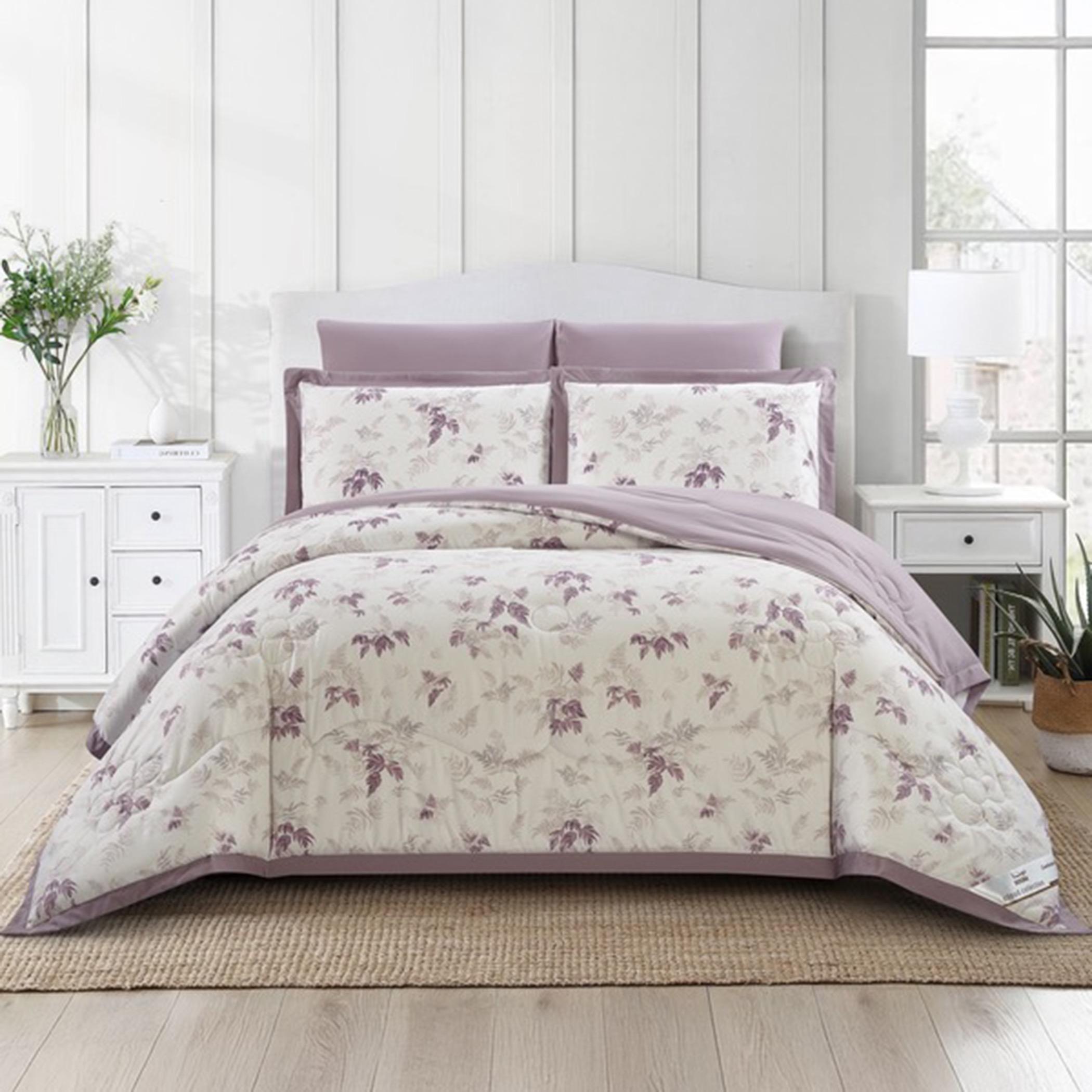 Reversible Floral King Comforter Set-household-bedding-comfortersandbedspreads-comforters-image-73