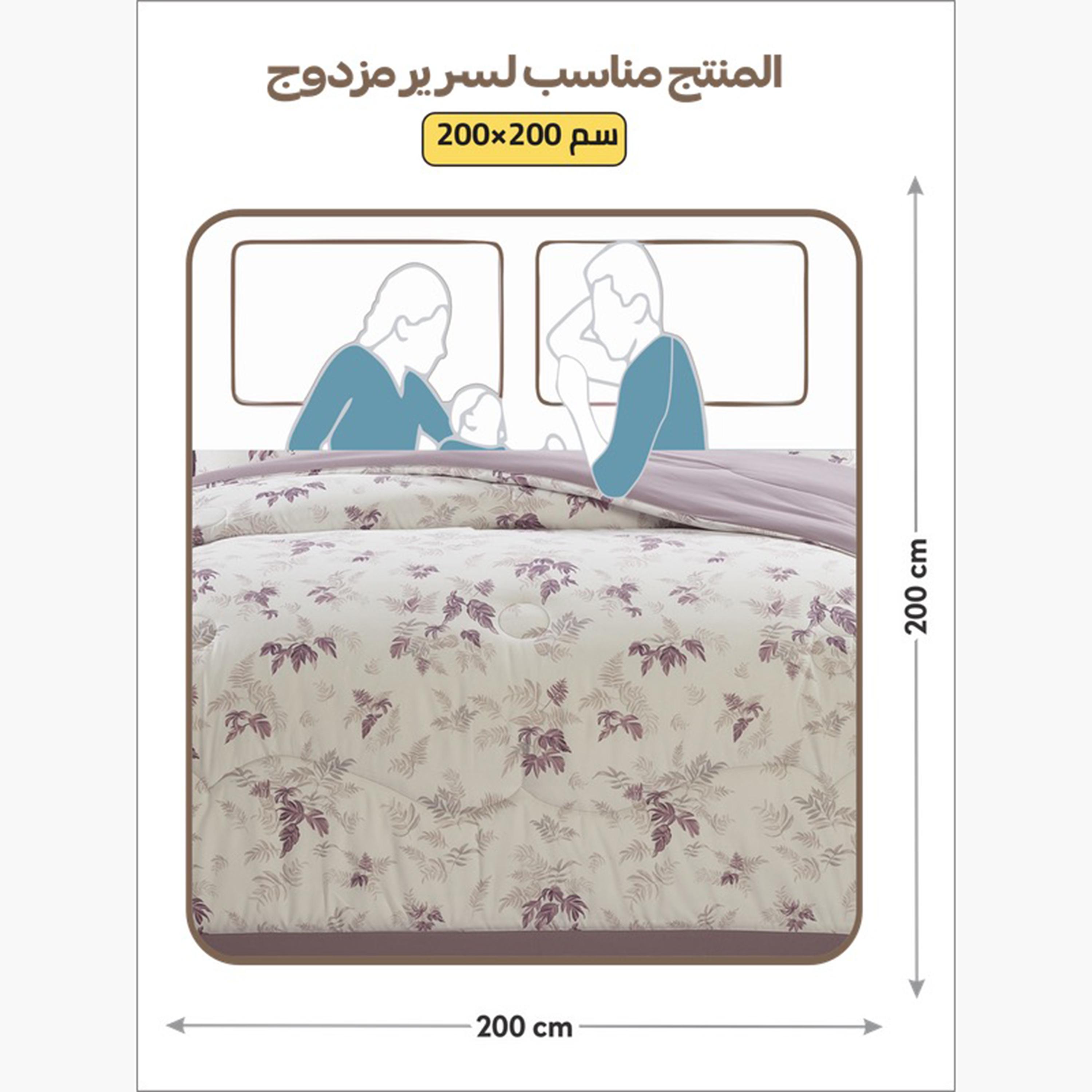 Reversible Floral King Comforter Set-household-bedding-comfortersandbedspreads-comforters-image-75
