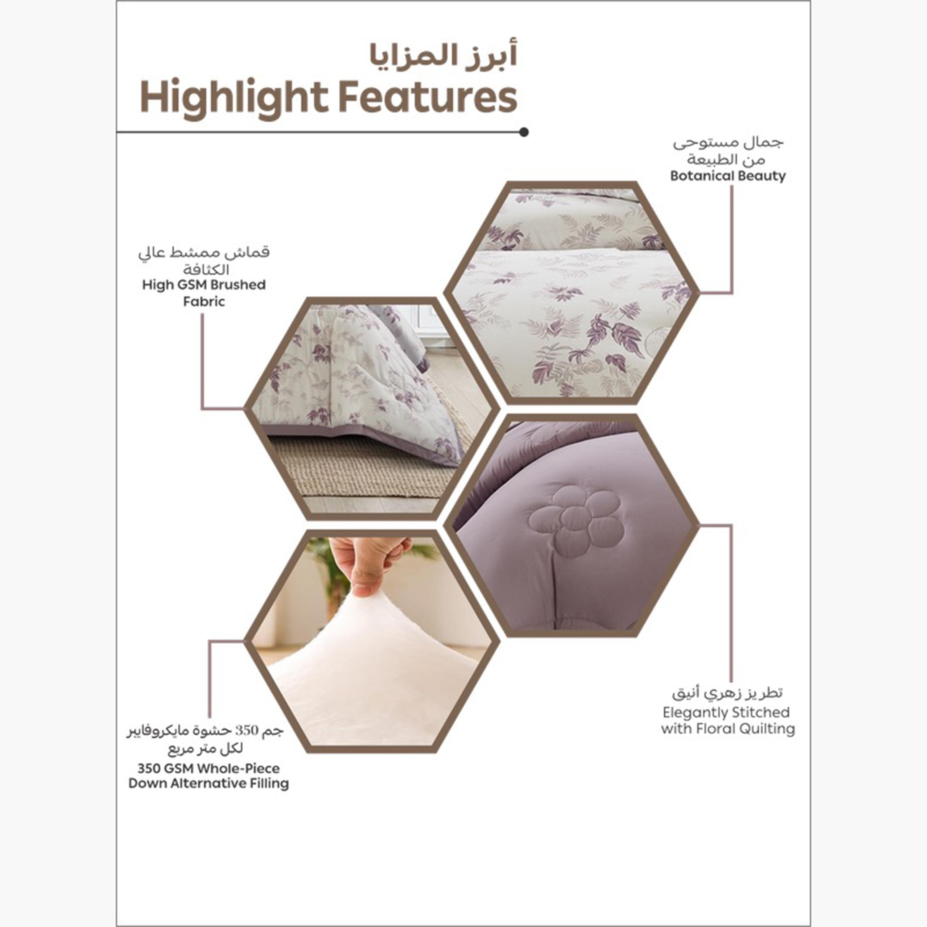 Reversible Floral King Comforter Set-household-bedding-comfortersandbedspreads-comforters-image-77