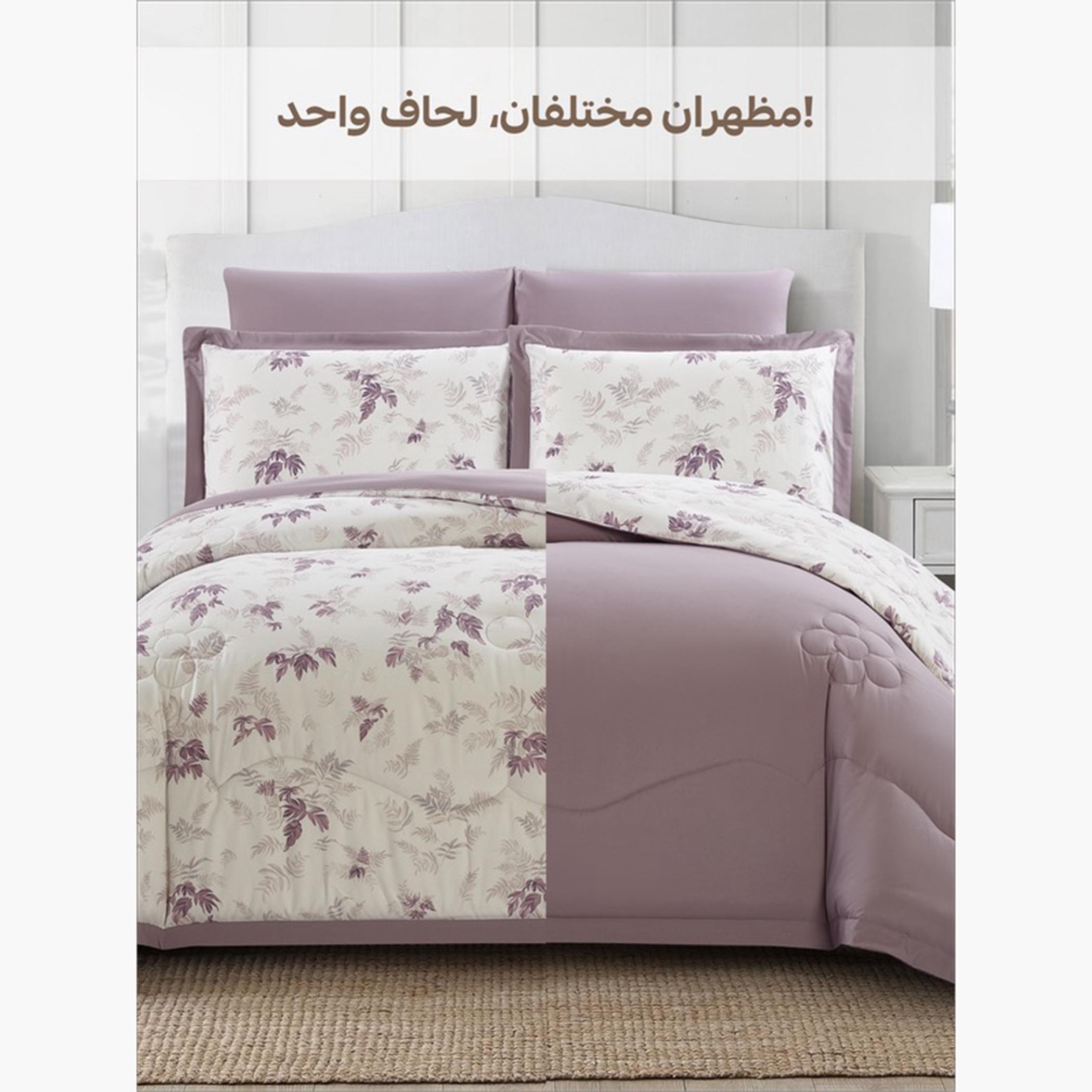 Reversible Floral King Comforter Set-household-bedding-comfortersandbedspreads-comforters-image-78