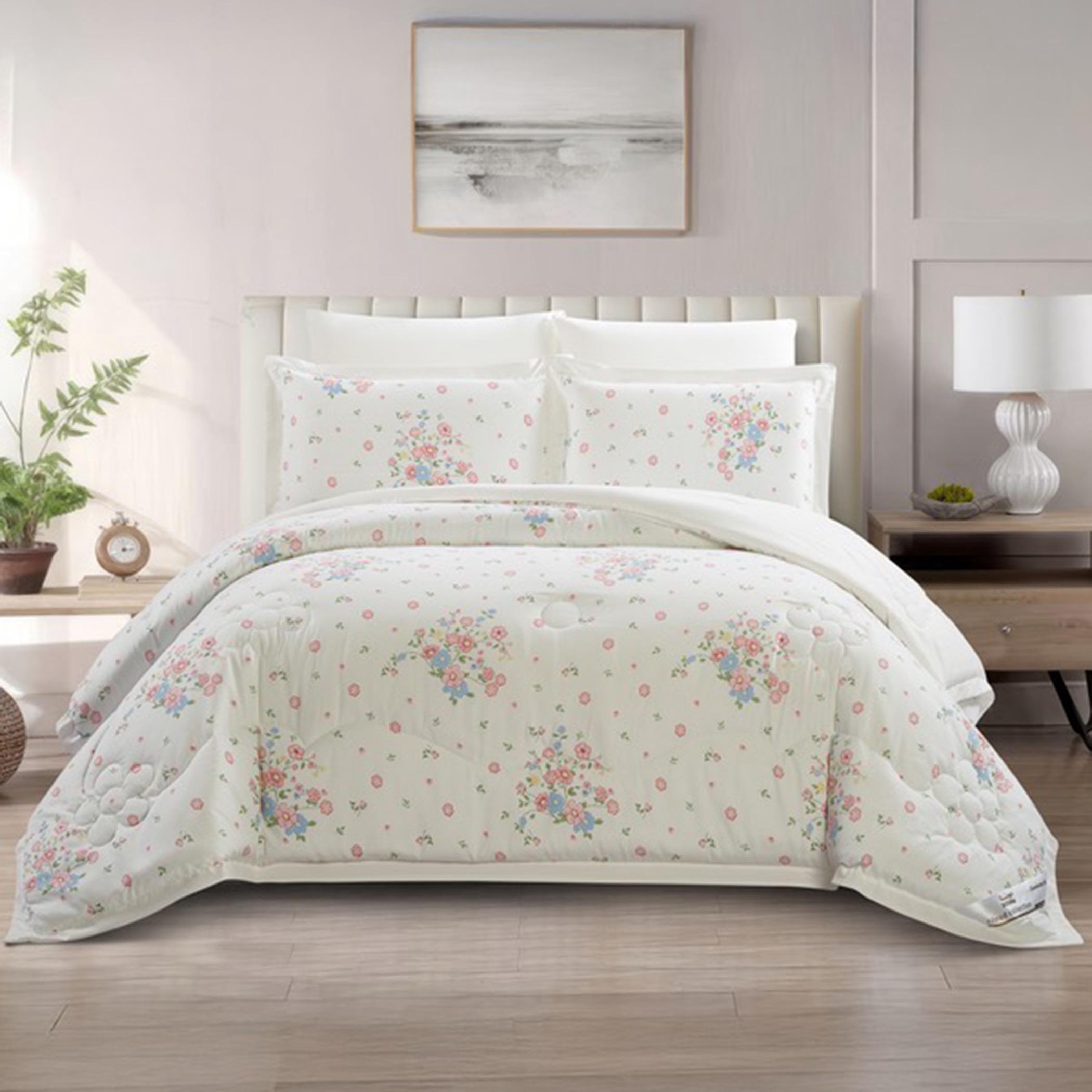 Reversible Floral King Comforter Set-household-bedding-comfortersandbedspreads-comforters-image-85