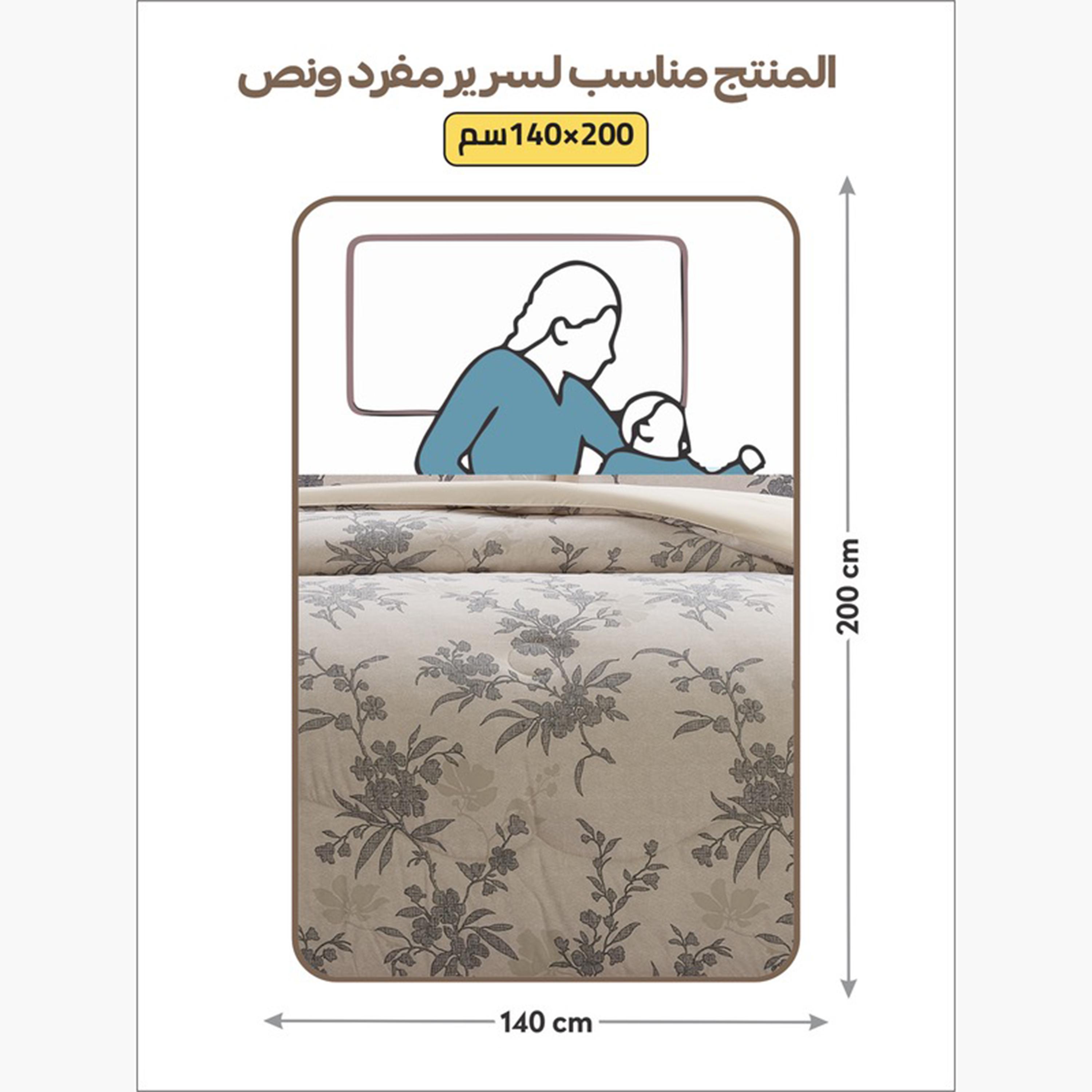 Floral Reversible King Comforter Set-household-bedding-comfortersandbedspreads-comforters-image-33