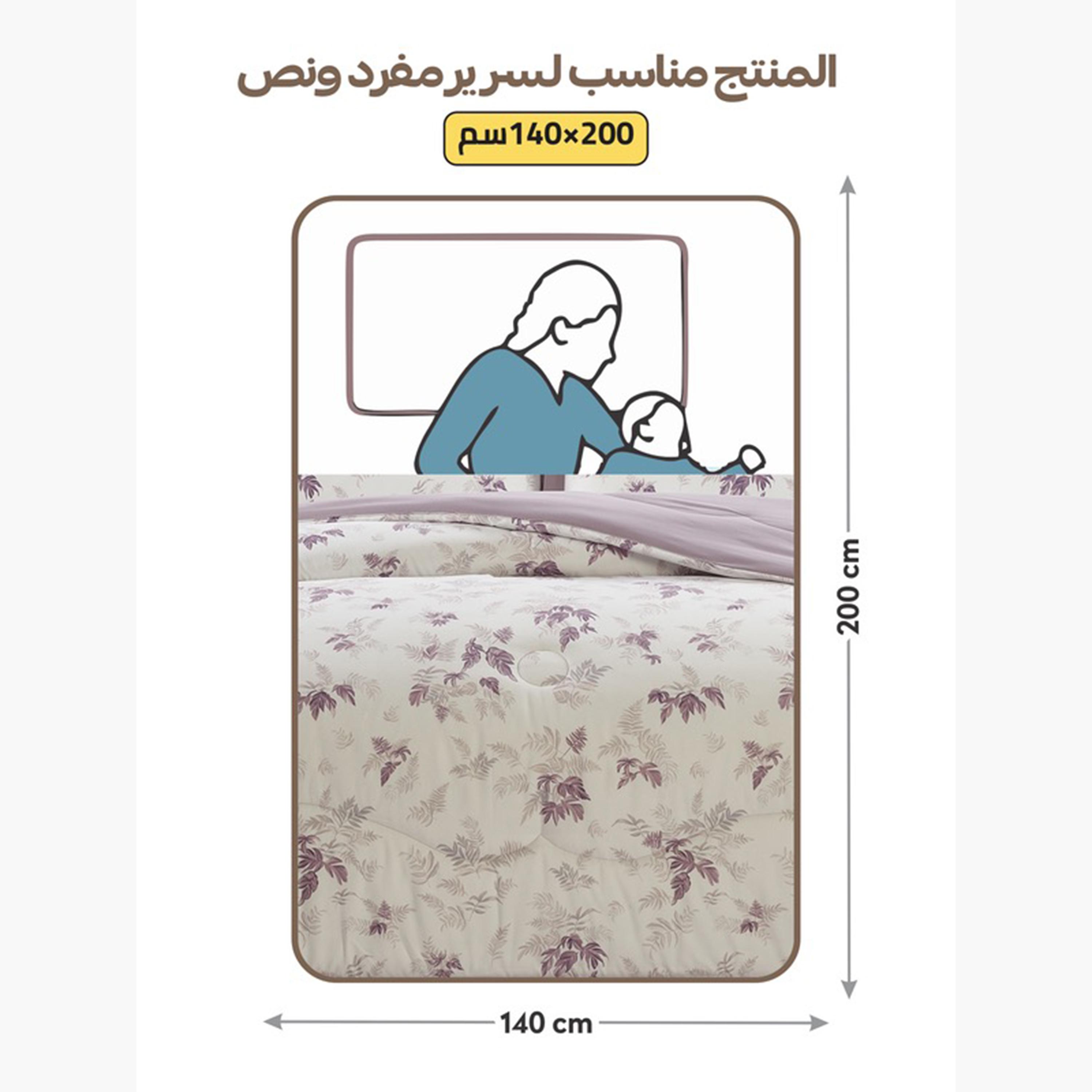 Floral Reversible King Comforter Set-household-bedding-comfortersandbedspreads-comforters-image-75