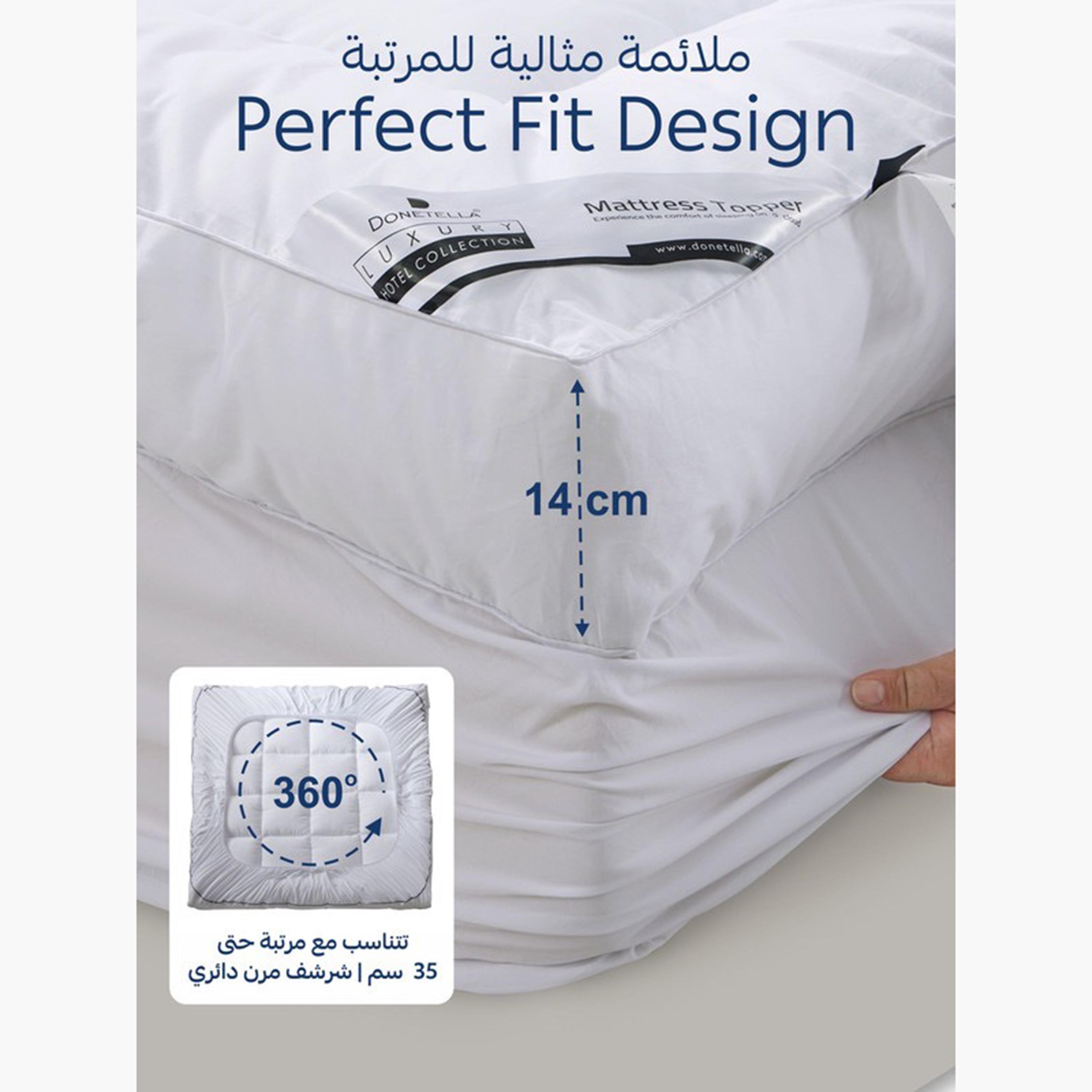 دونتيلا غطاء مرتبة مبطن فاخر – راحة كالسحاب-household-bedding-mattresstoppersandprotectors-mattresstoppers-image-4