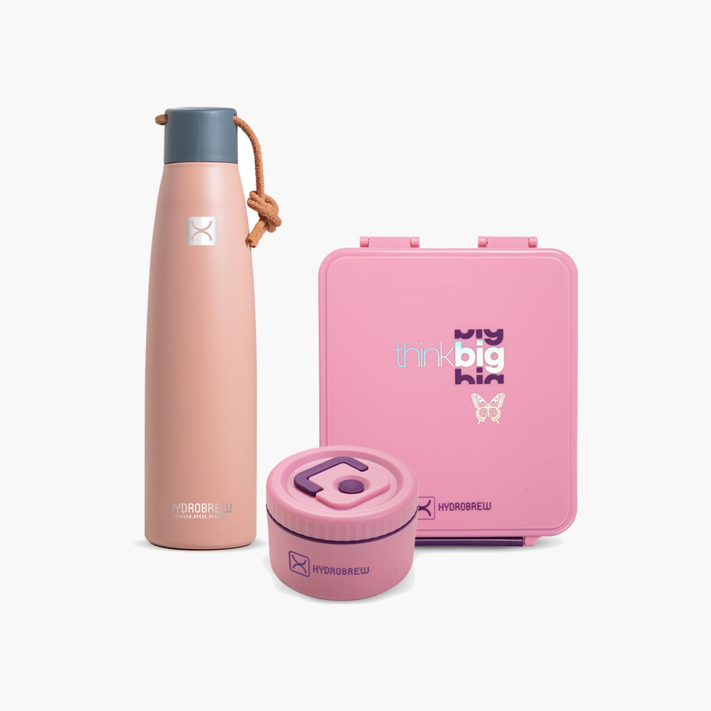 Hydrobrew Bento Lunch Set With Bottle-school-lunchessentials-lunchboxes-image-1
