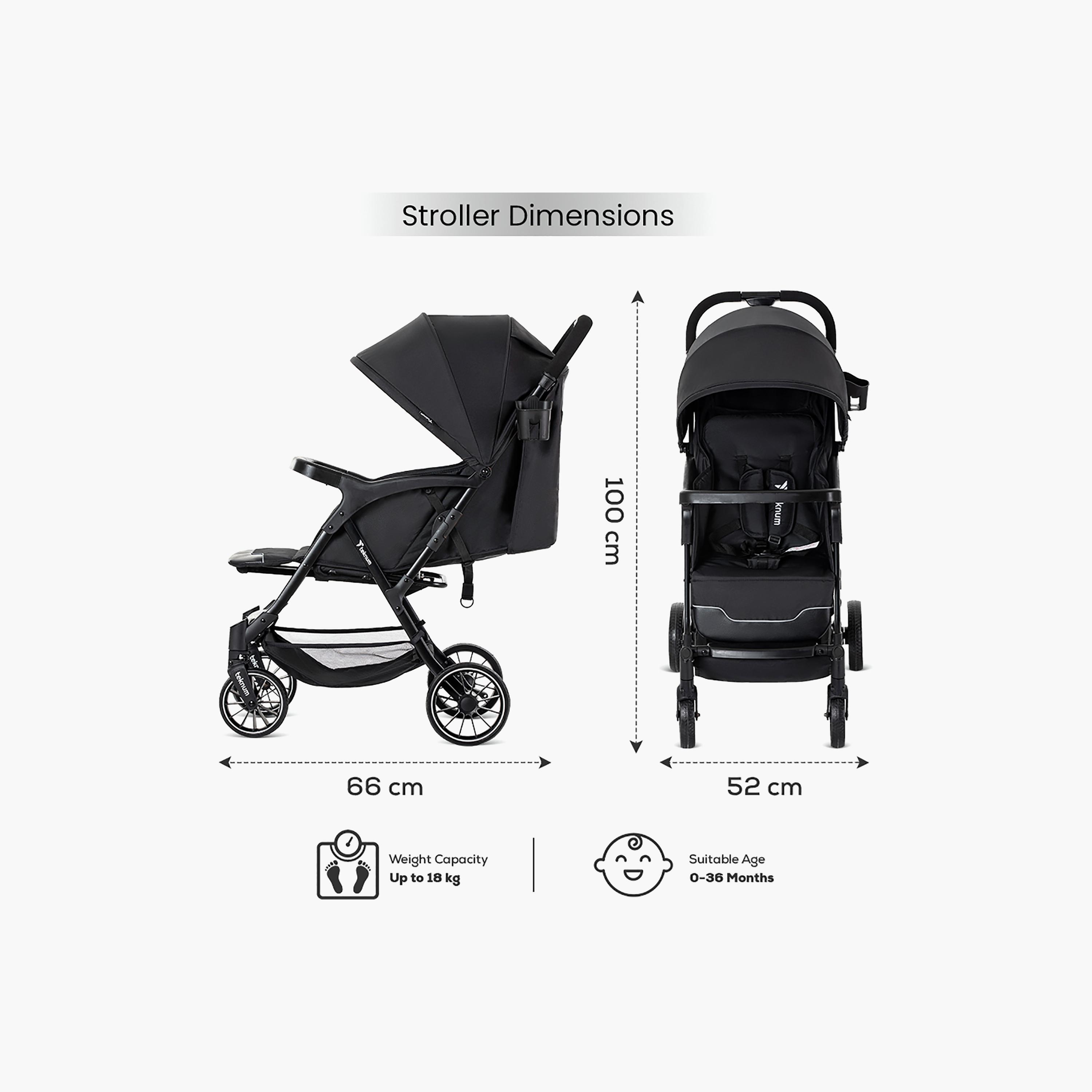 عربة الأطفال فلايلايت مع حامل أكواب من تيكنوم-baby-gear-strollersandprams-strollers-image-3