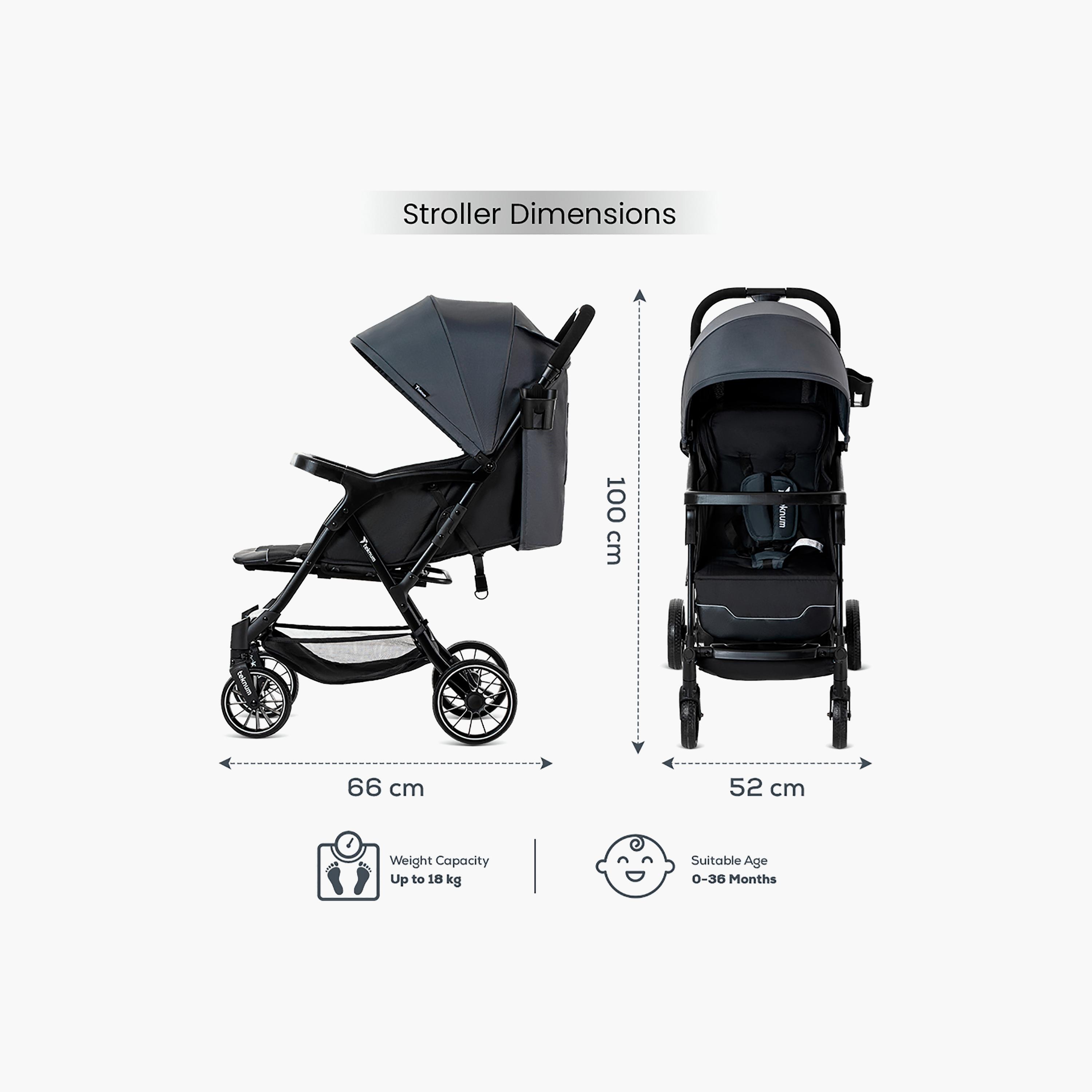 عربة الأطفال فلايلايت مع حامل أكواب من تيكنوم-baby-gear-strollersandprams-strollers-image-22