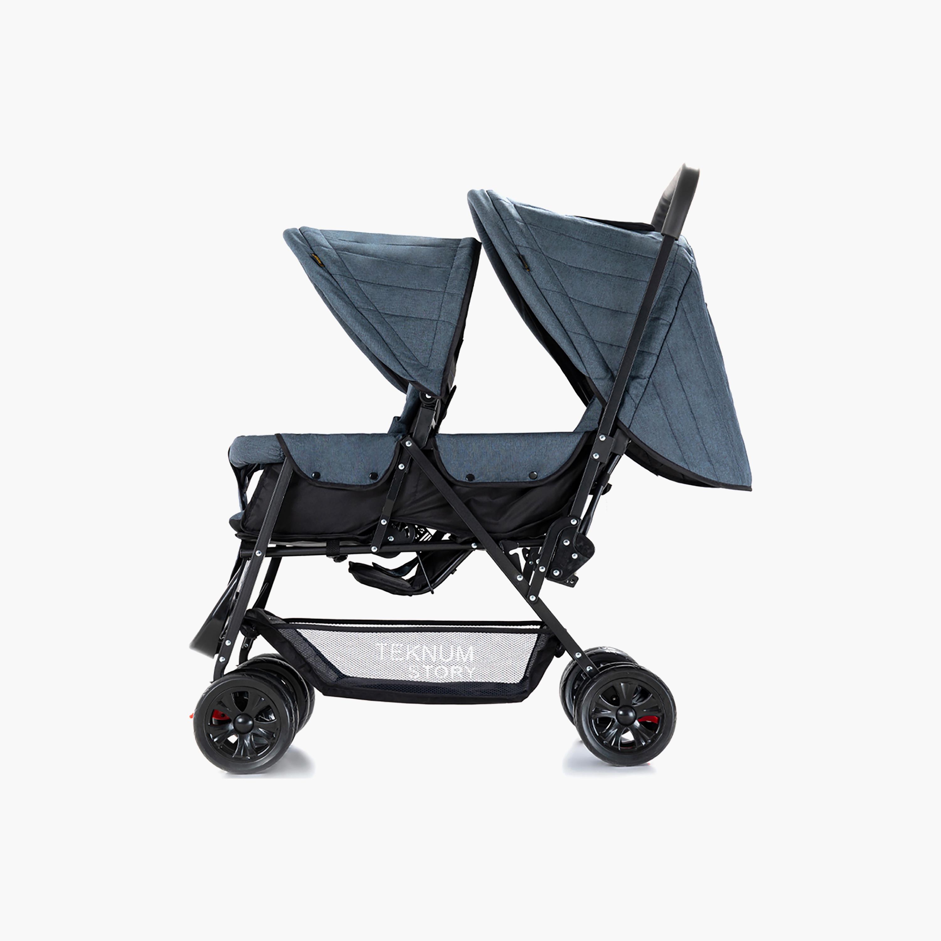 Teknum Double Stroller with Hooks-baby-gear-strollersandprams-strollers-image-5