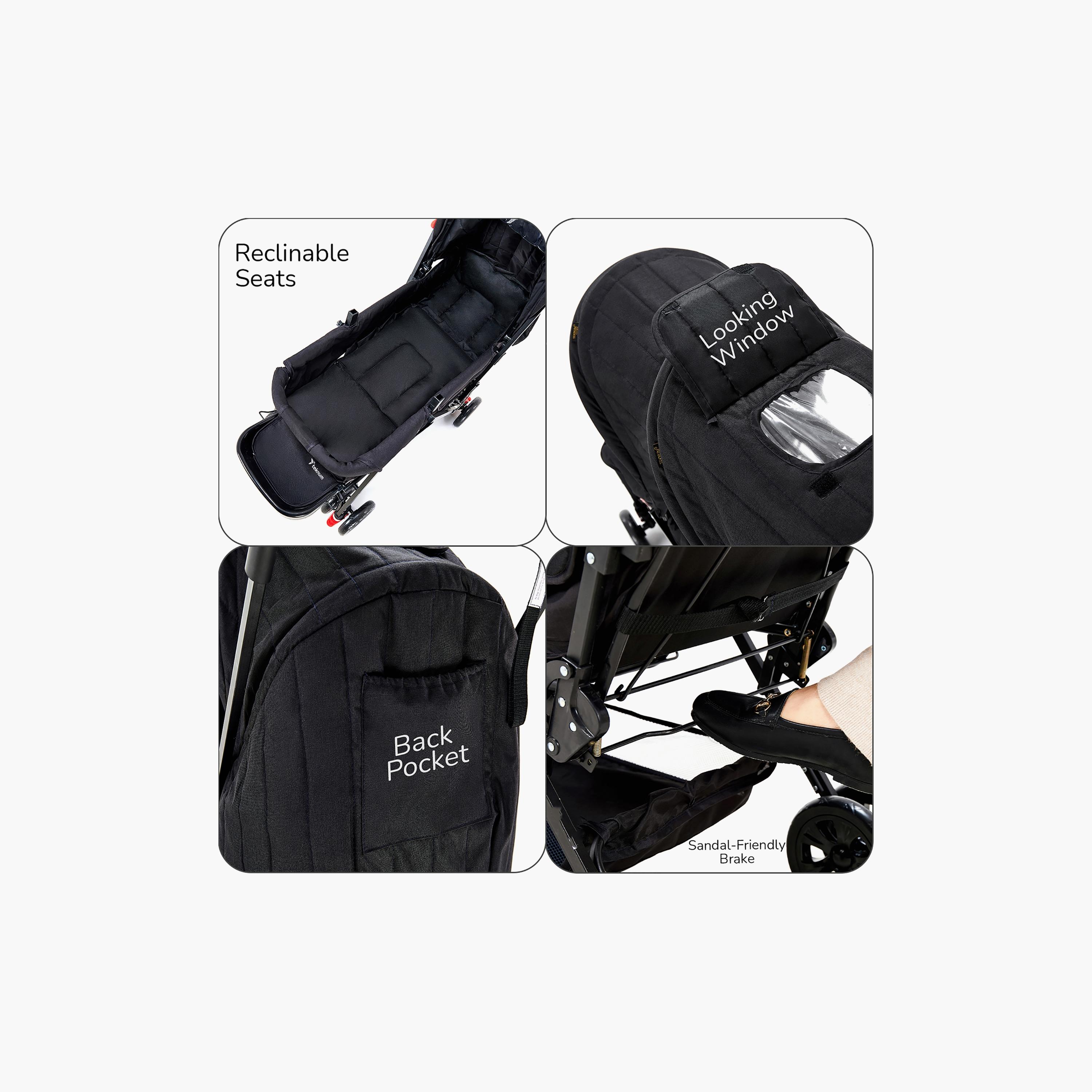 Teknum Double Stroller with Hooks-baby-gear-strollersandprams-strollers-image-10