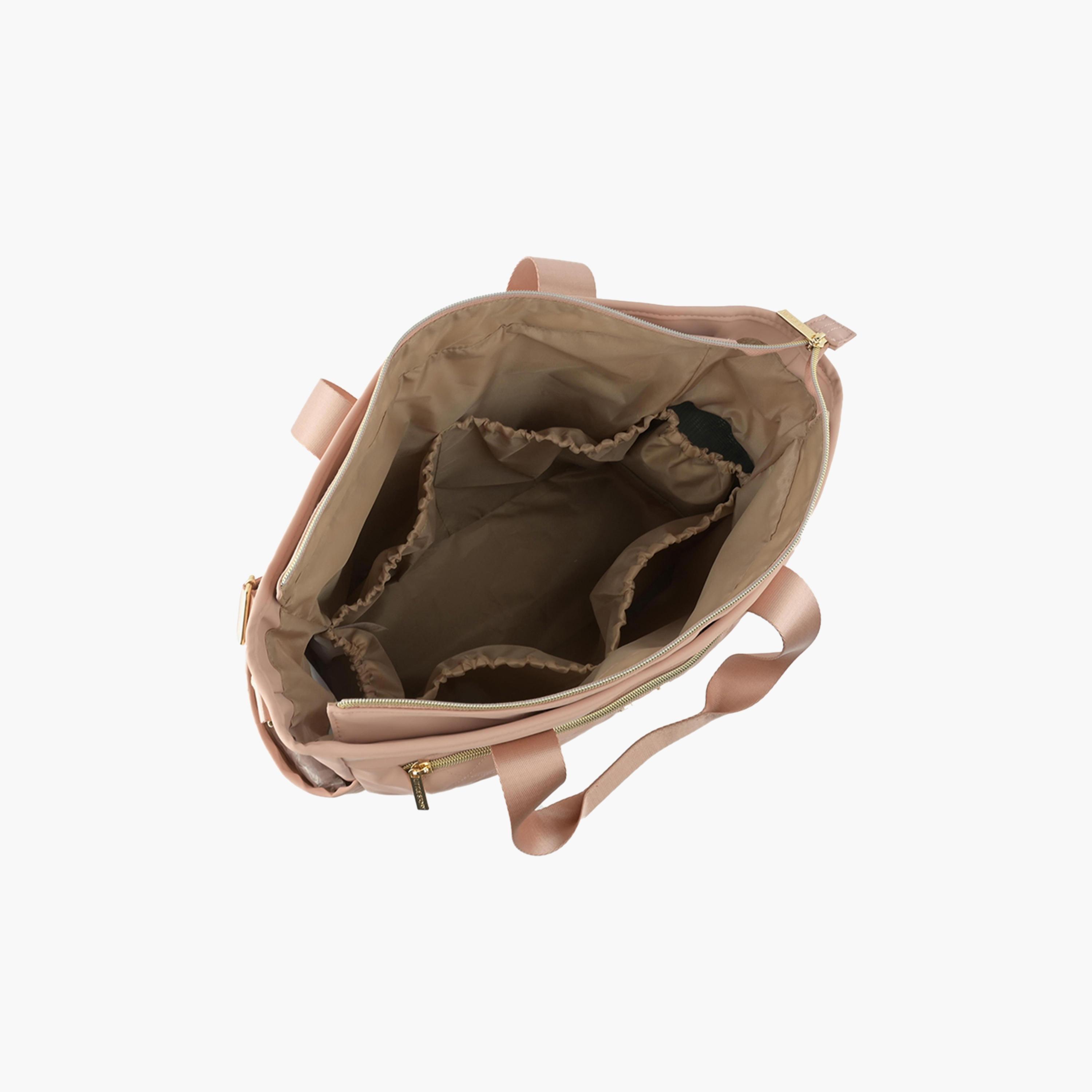 Little Story Diaper Shoulder Bag - Pink-baby-diapering-diaperbags-image-4