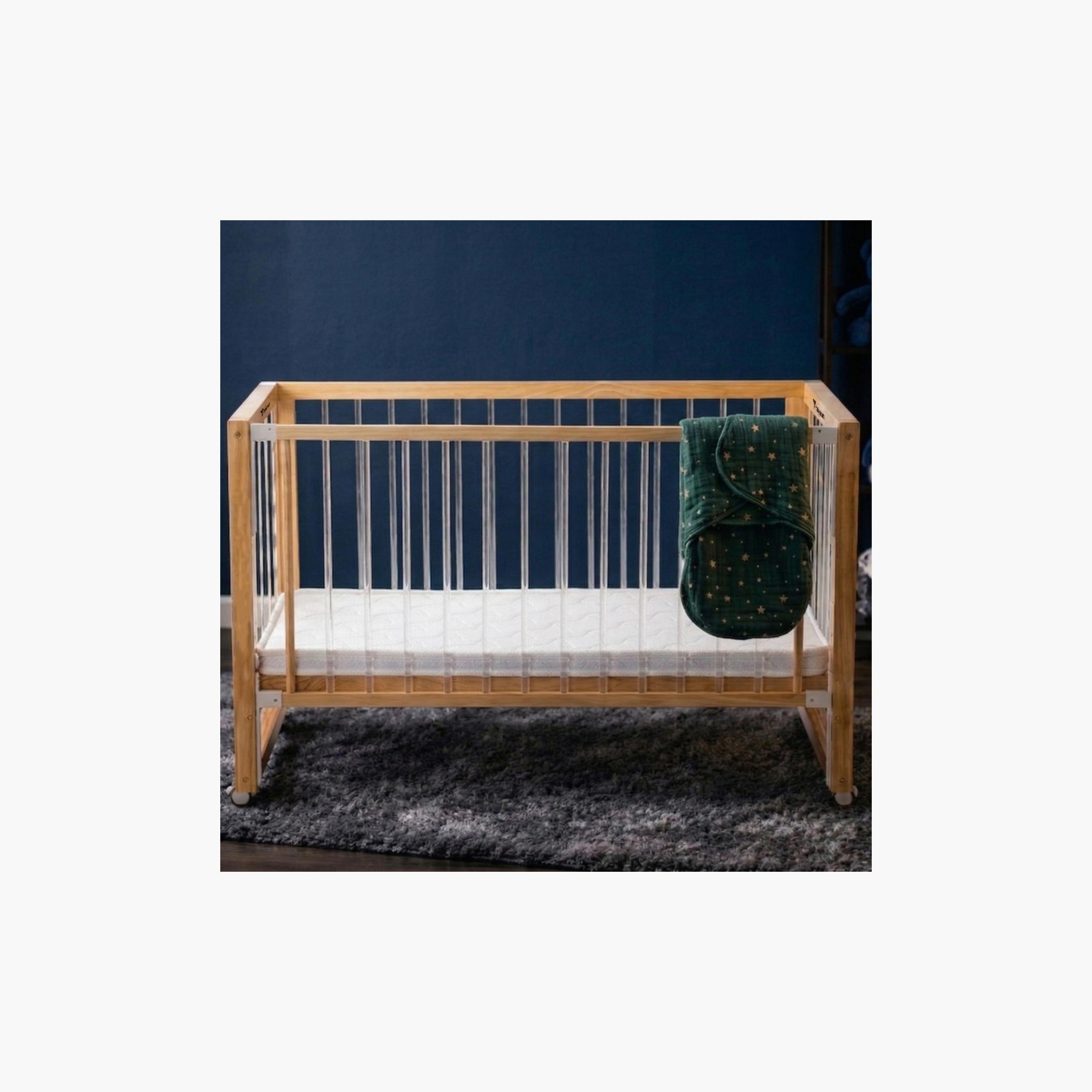 Teknum Prism 4-in-1 Acrylic Convertible Crib & Mattress-baby-nursery-furniture-cribsandbeds-babycribs-image-10