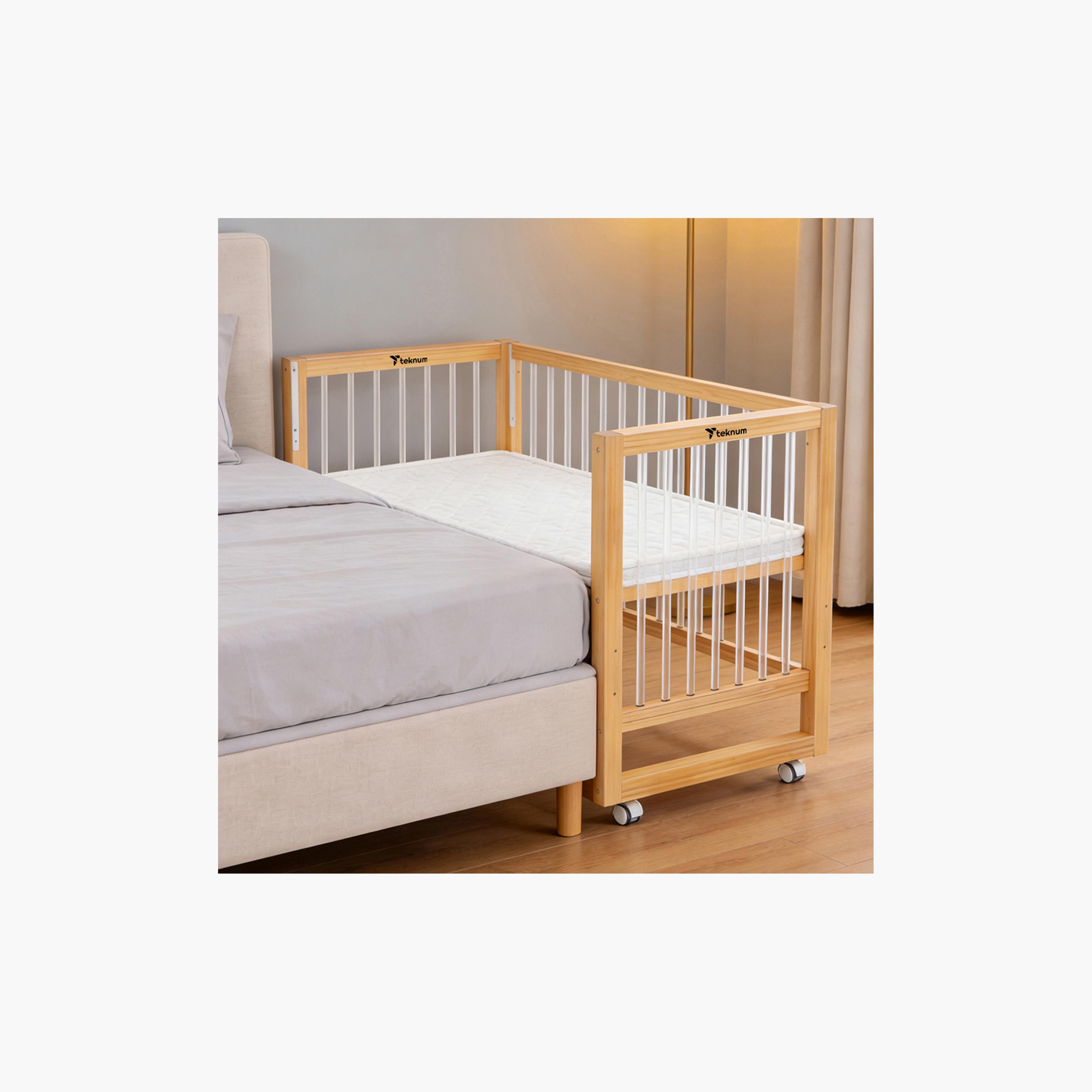 Teknum Prism 4-in-1 Acrylic Convertible Crib & Mattress-baby-nursery-furniture-cribsandbeds-babycribs-image-12