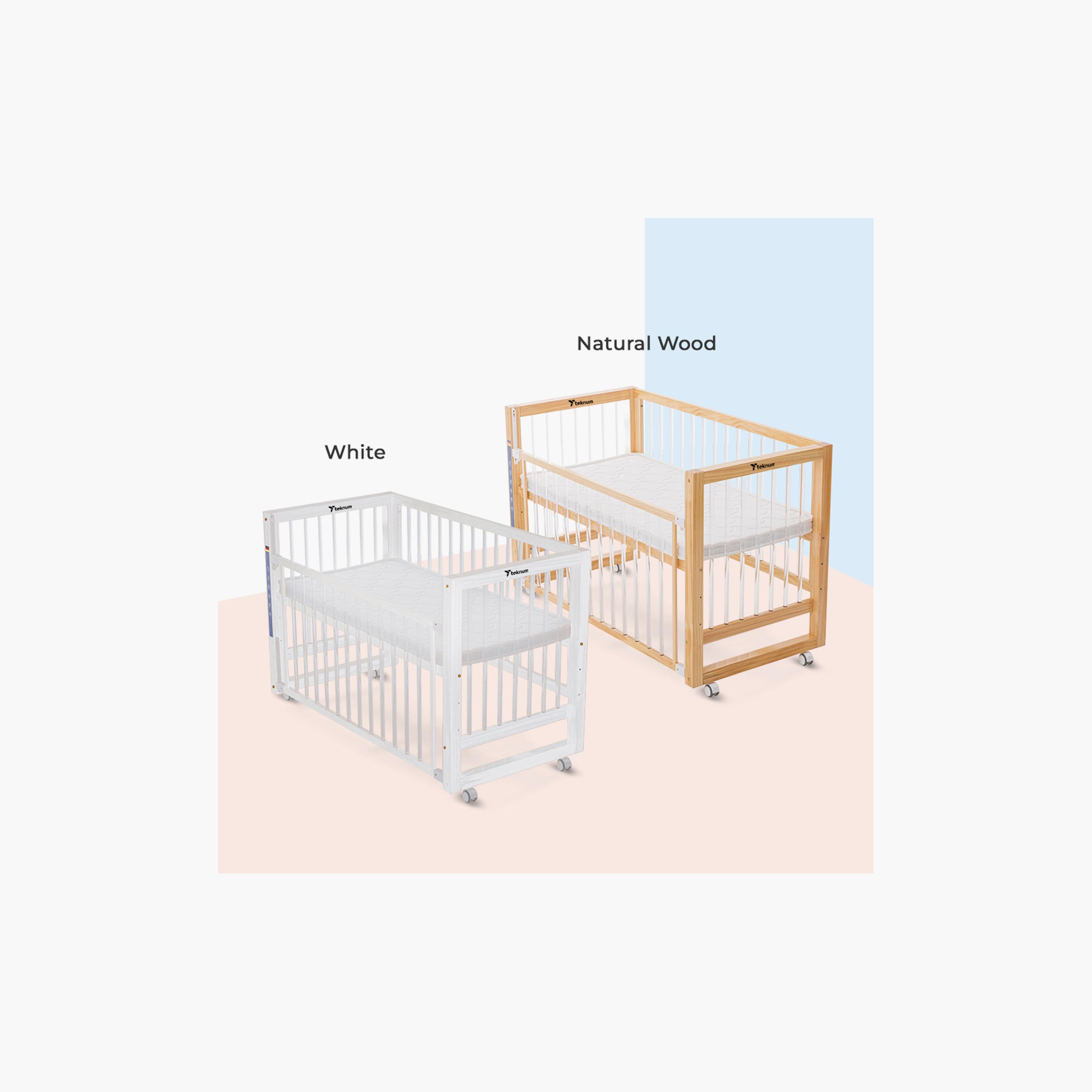Teknum Prism 4-in-1 Acrylic Convertible Crib & Mattress-baby-nursery-furniture-cribsandbeds-babycribs-image-9