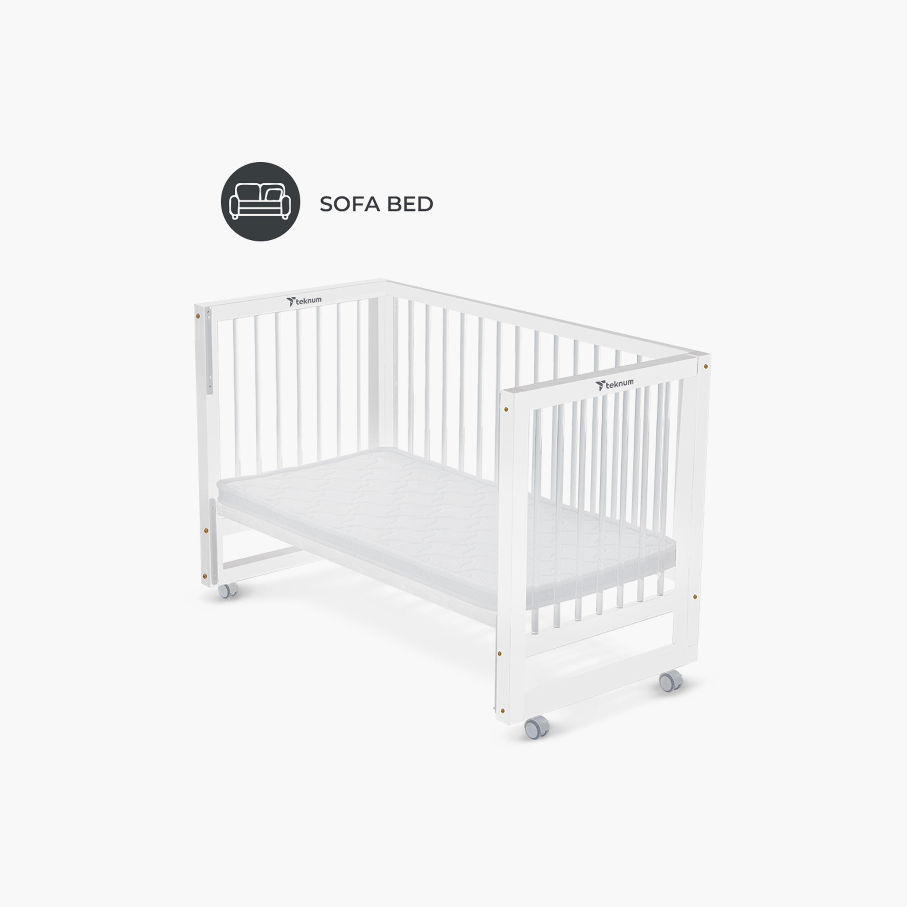 Teknum Prism 4-in-1 Acrylic Convertible Crib & Mattress-baby-nursery-furniture-cribsandbeds-babycribs-image-8