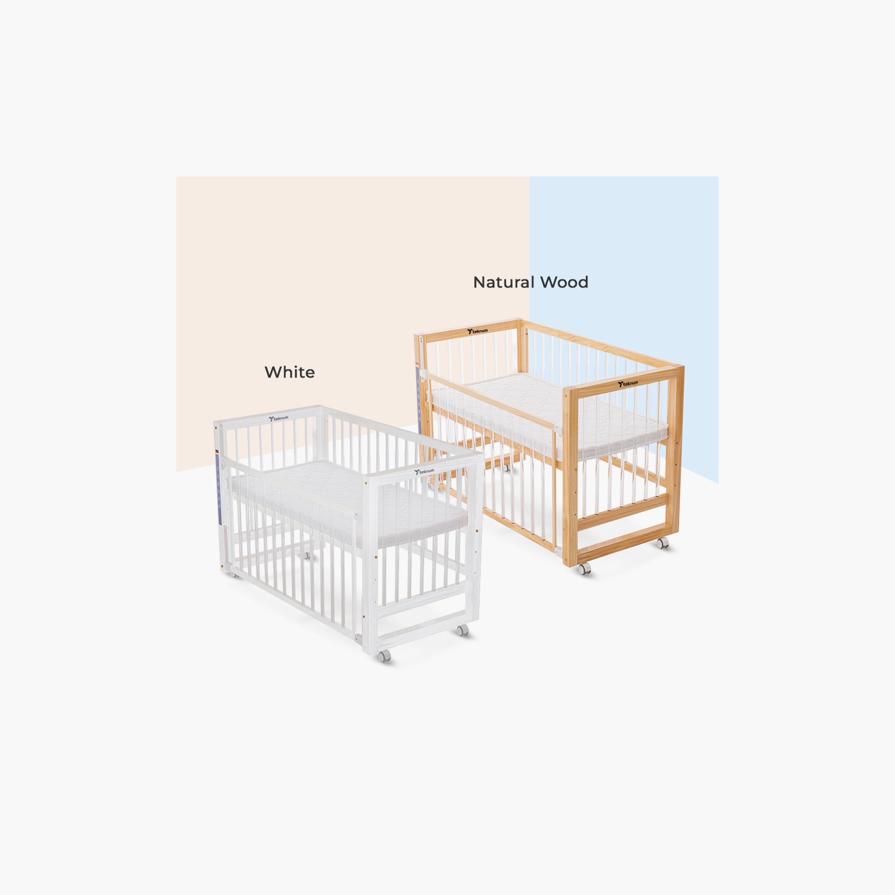 Teknum Prism 4-in-1 Acrylic Convertible Crib & Mattress-baby-nursery-furniture-cribsandbeds-babycribs-image-9