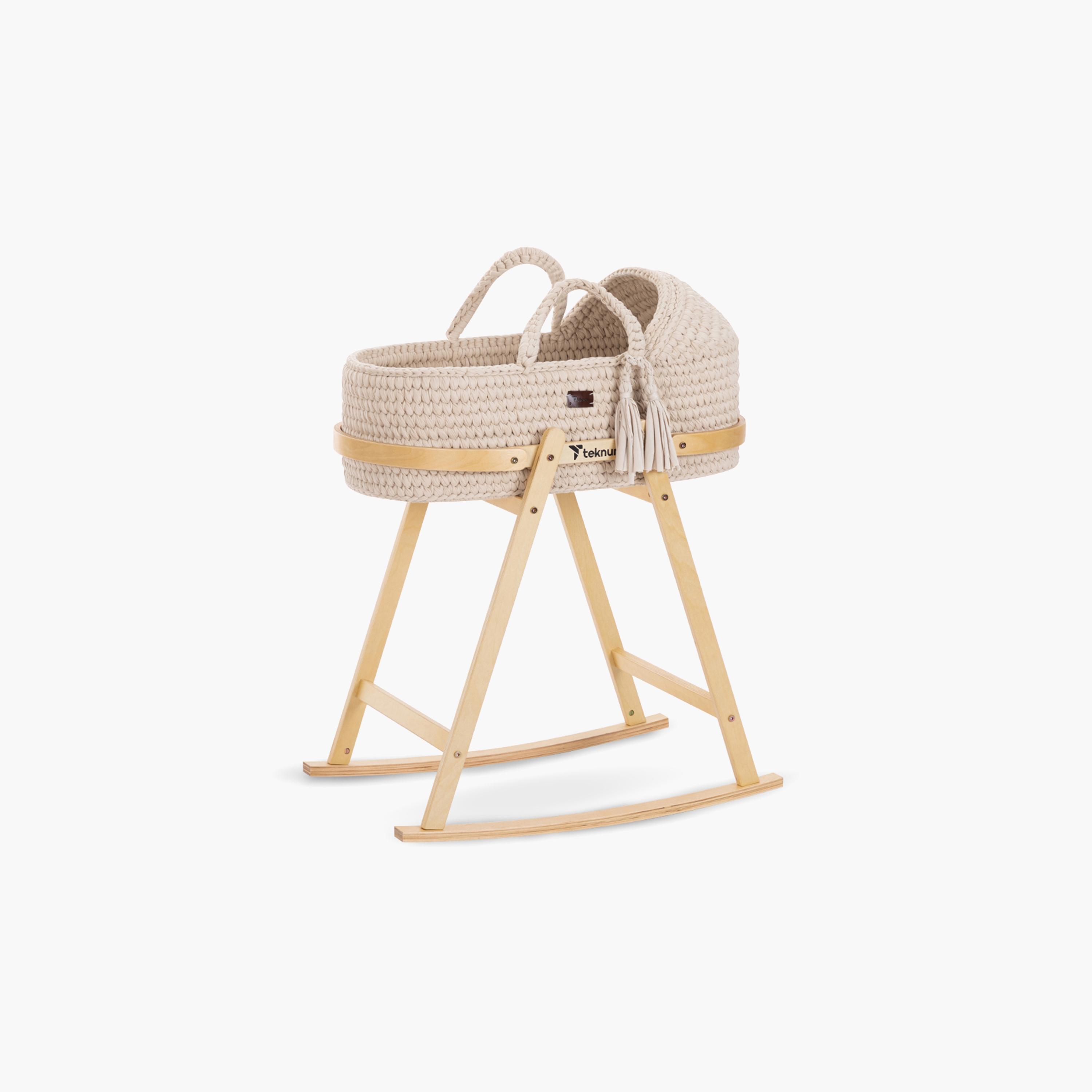 Teknum Moses Rope Basket with Stand-baby-nursery-furniture-mosesbaskets-image-11