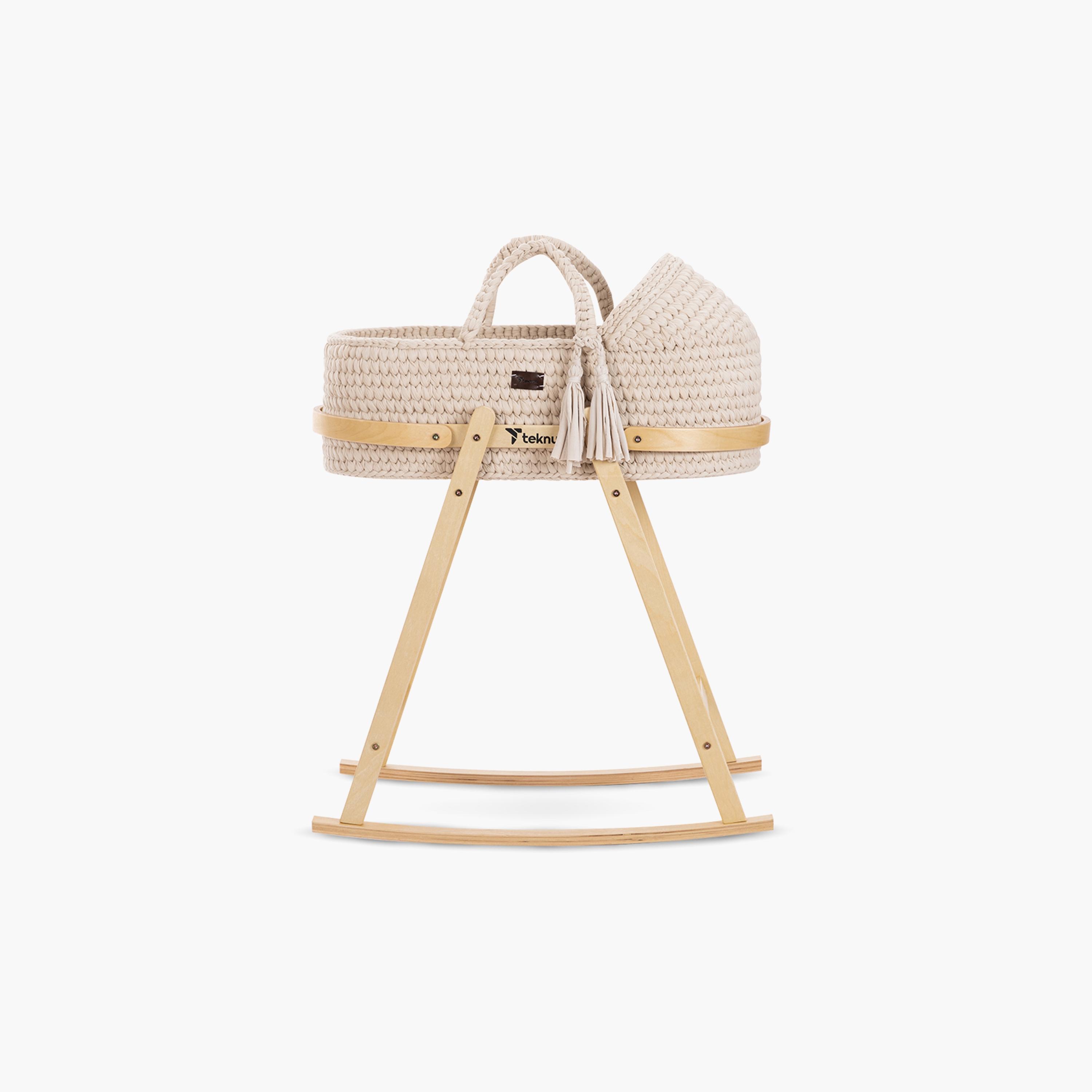 Teknum Moses Rope Basket with Stand-baby-nursery-furniture-mosesbaskets-image-8
