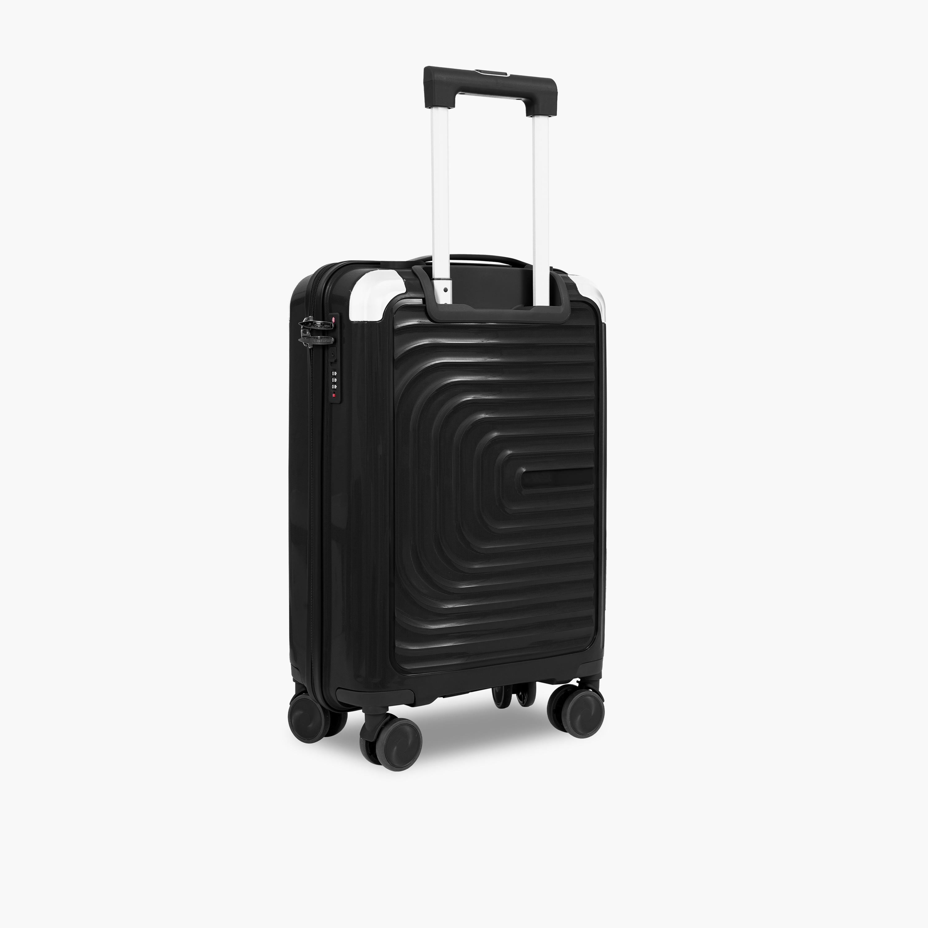Para John Boltrix 55.5 CM Small Cabin Polypropylene Hard Sided 4-Wheeler Spinner Trolley Bag with Combination Lock-travel-luggagesandbags-luggage-image-6