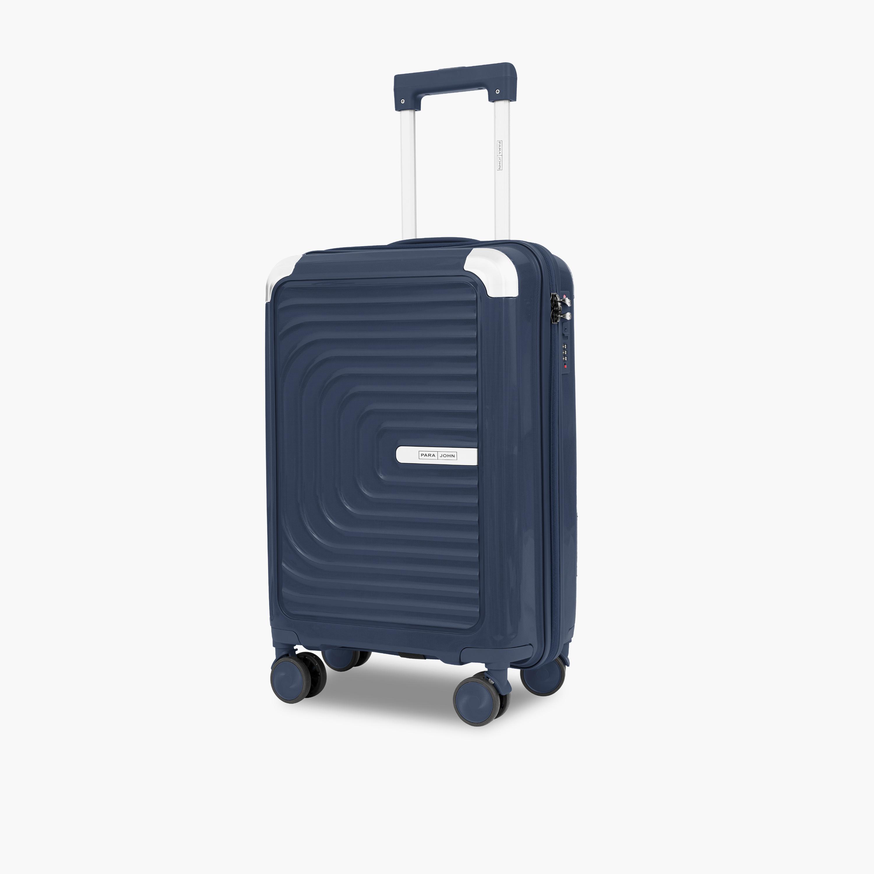 Para John Boltrix 55.5 CM Small Cabin Polypropylene Hard Sided 4-Wheeler Spinner Trolley Bag with Combination Lock-travel-luggagesandbags-luggage-image-11