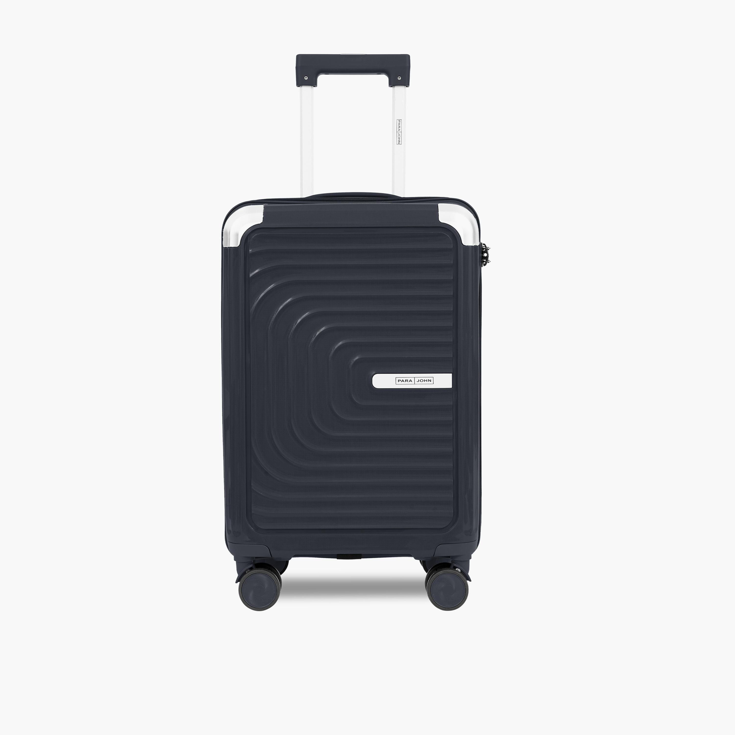 Para John Boltrix 55.5 CM Small Cabin Polypropylene Hard Sided 4-Wheeler Spinner Trolley Bag with Combination Lock-travel-luggagesandbags-luggage-image-13