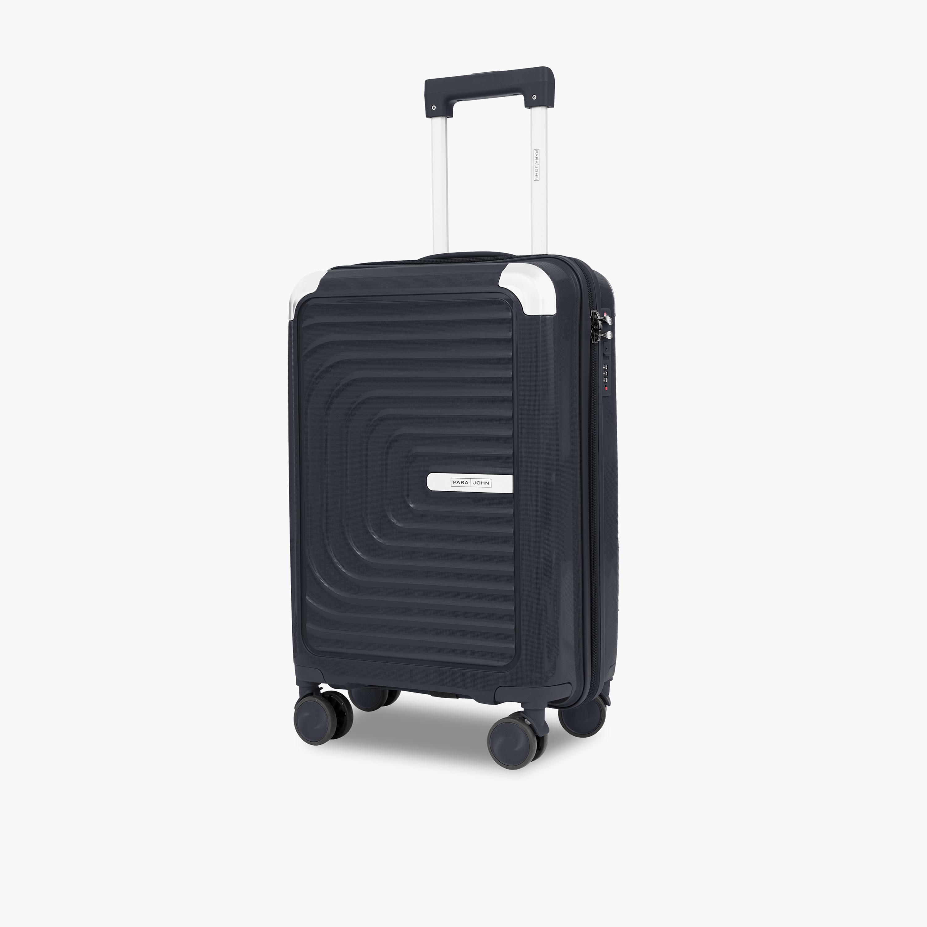Para John Boltrix 55.5 CM Small Cabin Polypropylene Hard Sided 4-Wheeler Spinner Trolley Bag with Combination Lock-travel-luggagesandbags-luggage-image-17