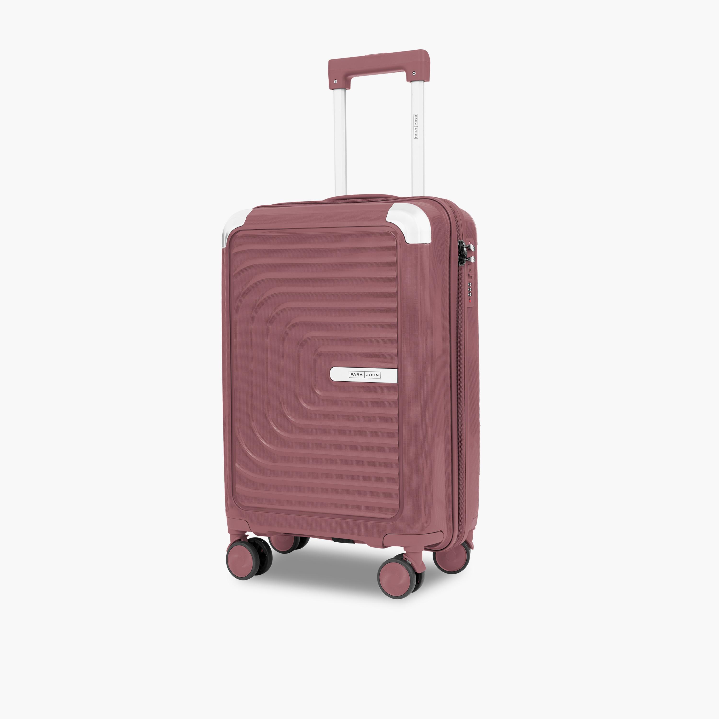 Para John Boltrix 55.5 CM Small Cabin Polypropylene Hard Sided 4-Wheeler Spinner Trolley Bag with Combination Lock-travel-luggagesandbags-luggage-image-23