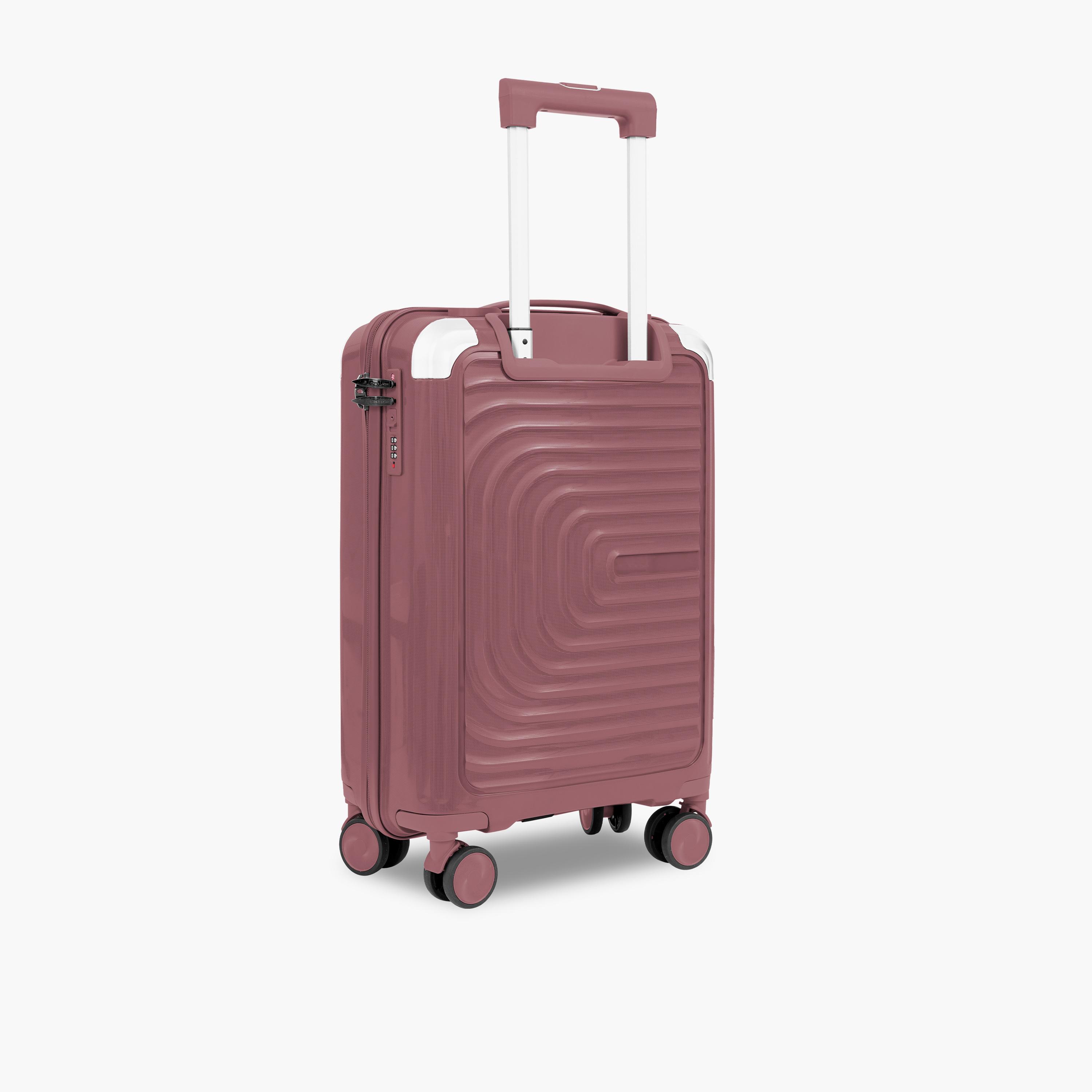 Para John Boltrix 55.5 CM Small Cabin Polypropylene Hard Sided 4-Wheeler Spinner Trolley Bag with Combination Lock-travel-luggagesandbags-luggage-image-24
