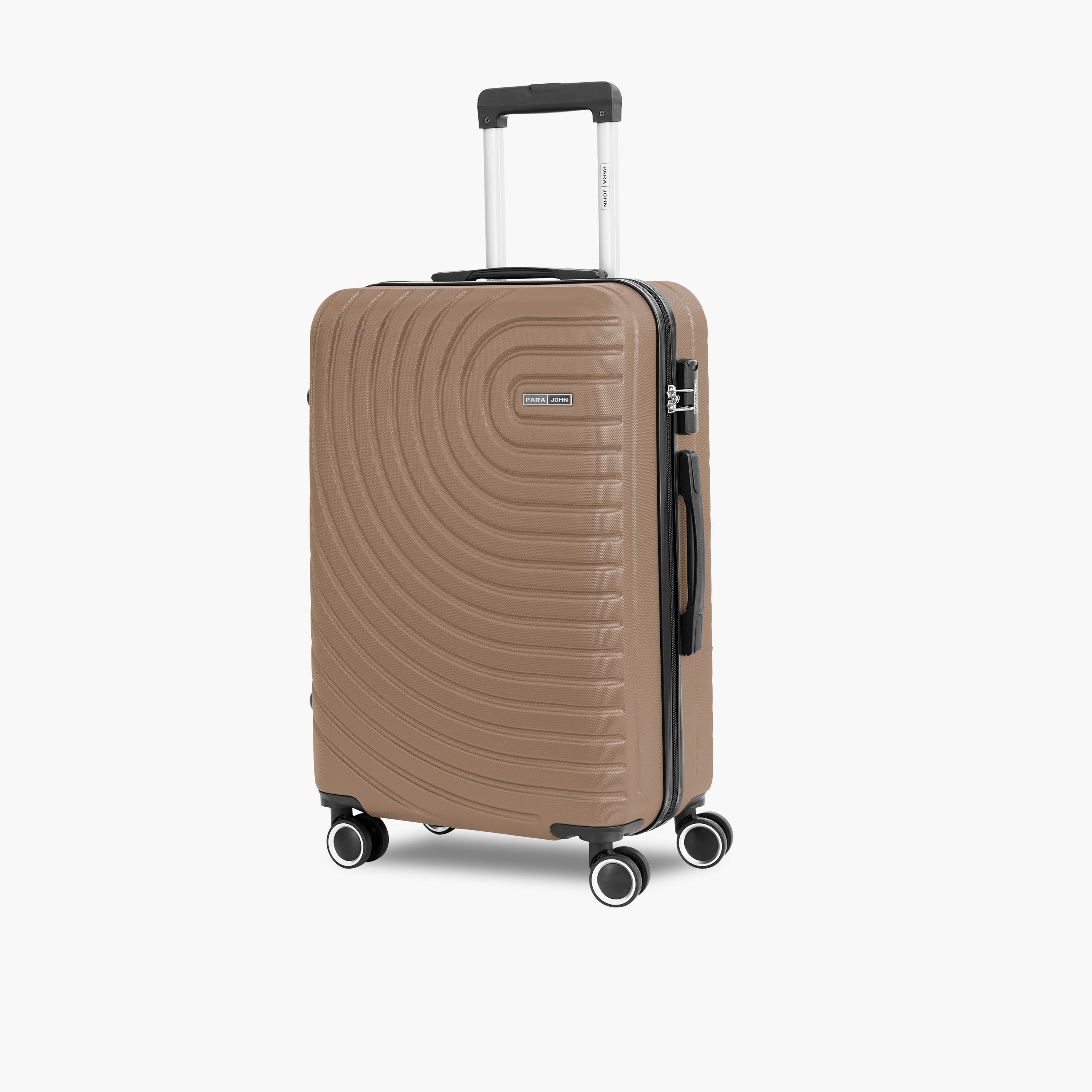 Para John Circles Series 55.5 CM Small Cabin ABS Hard Sided 4-Wheeler Spinner Trolley Bag with Combination Lock-travel-luggagesandbags-luggage-image-1