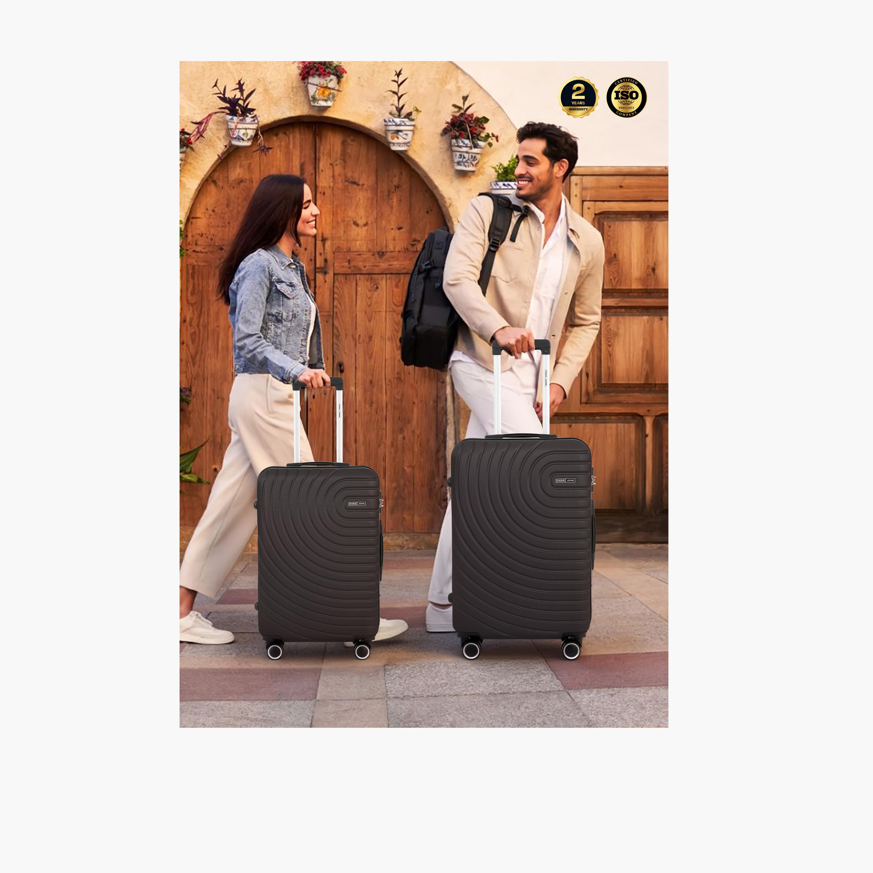 Para John Circles Series 55.5 CM Small Cabin ABS Hard Sided 4-Wheeler Spinner Trolley Bag with Combination Lock-travel-luggagesandbags-luggage-image-24